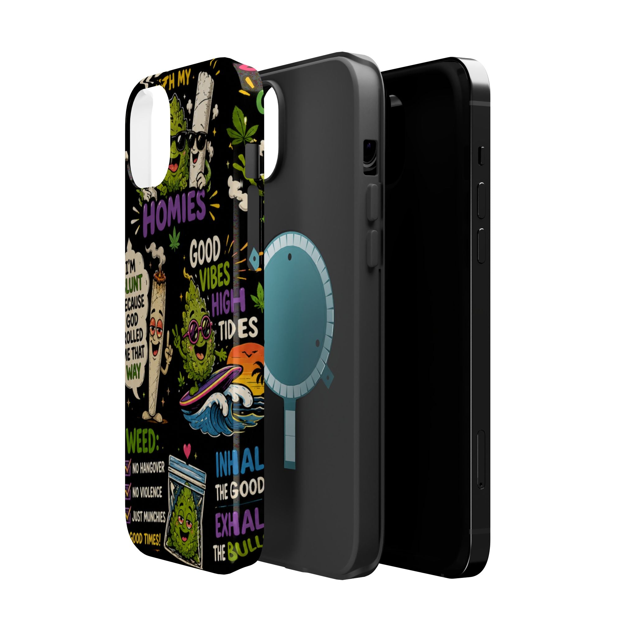 “High Vibing Homies” Magnetic Impact-Resistant Phone Case