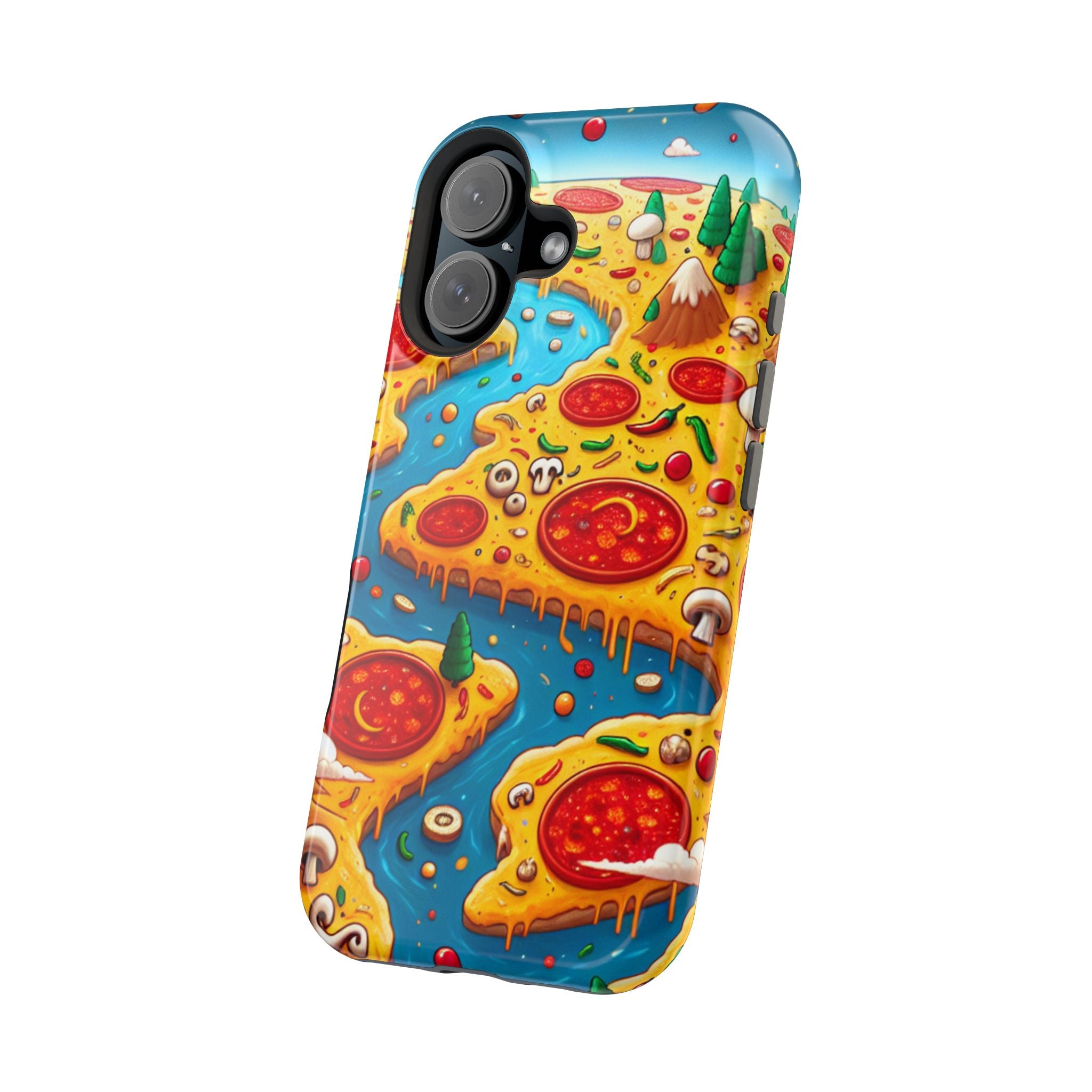 Pizza Island Magnetic Resistance Tough Phone Case