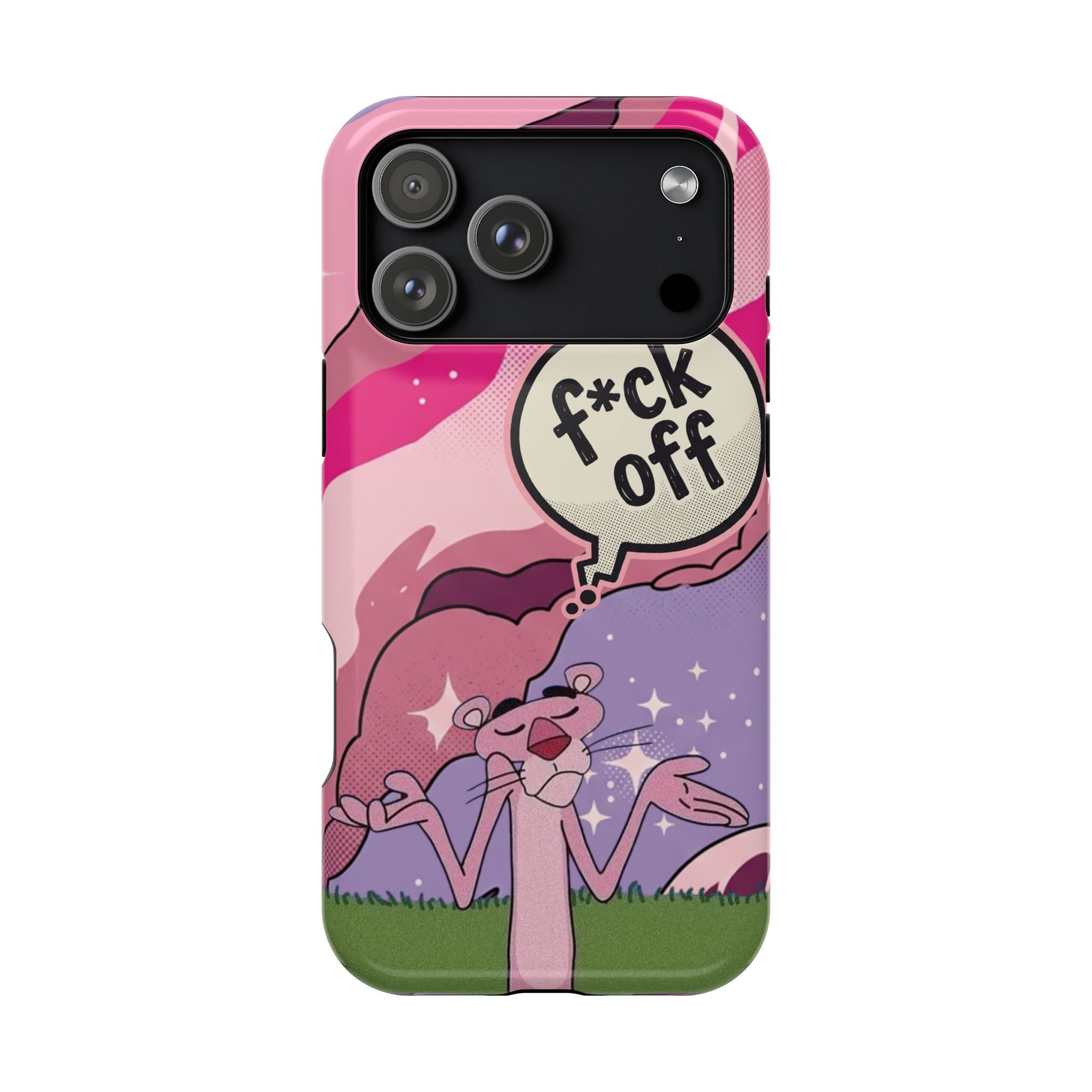 Pink Panther 'F*ck Off' Magnetic Impact Phone Case