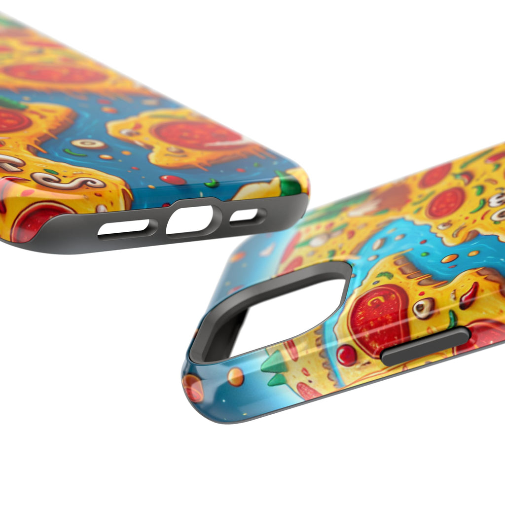 Pizza Island Magnetic Resistance Tough Phone Case