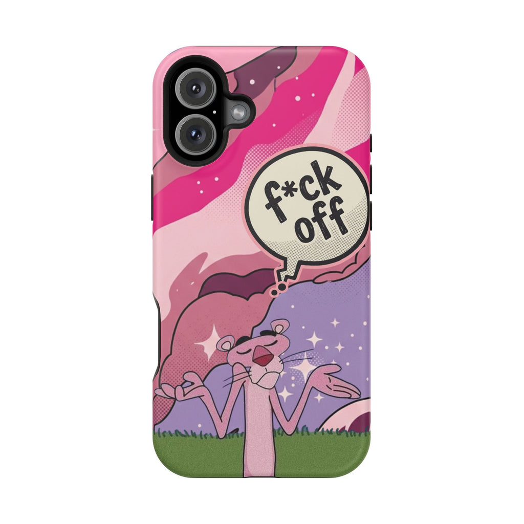 Pink Panther 'F*ck Off' Magnetic Impact Phone Case