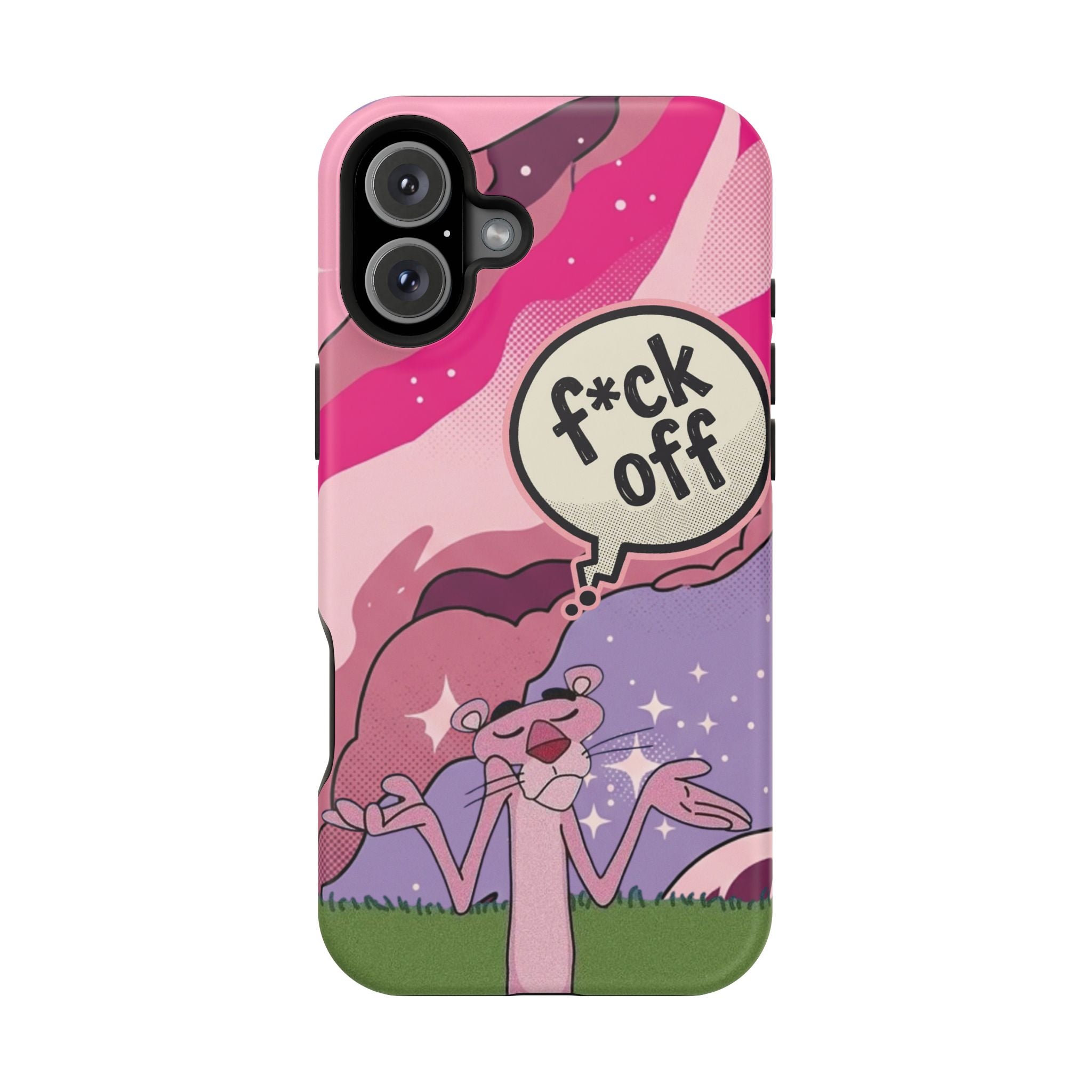 Pink Panther 'F*ck Off' Magnetic Impact Phone Case