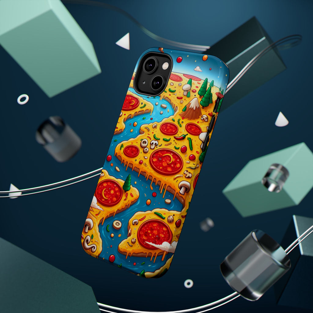 Pizza Island Magnetic Resistance Tough Phone Case
