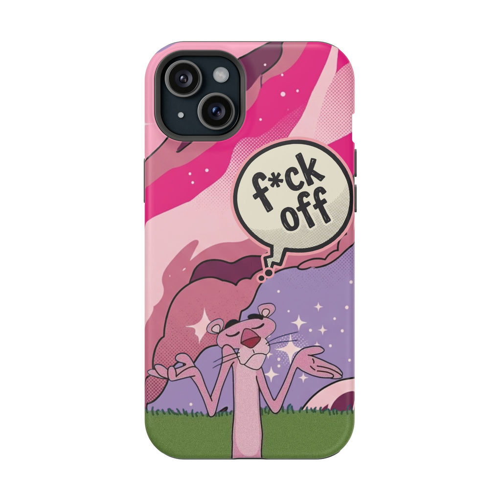 Pink Panther 'F*ck Off' Magnetic Impact Phone Case