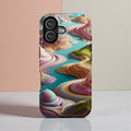 Sherbet Swirl Abstract Magnetic Impact-Resistant Phone Case