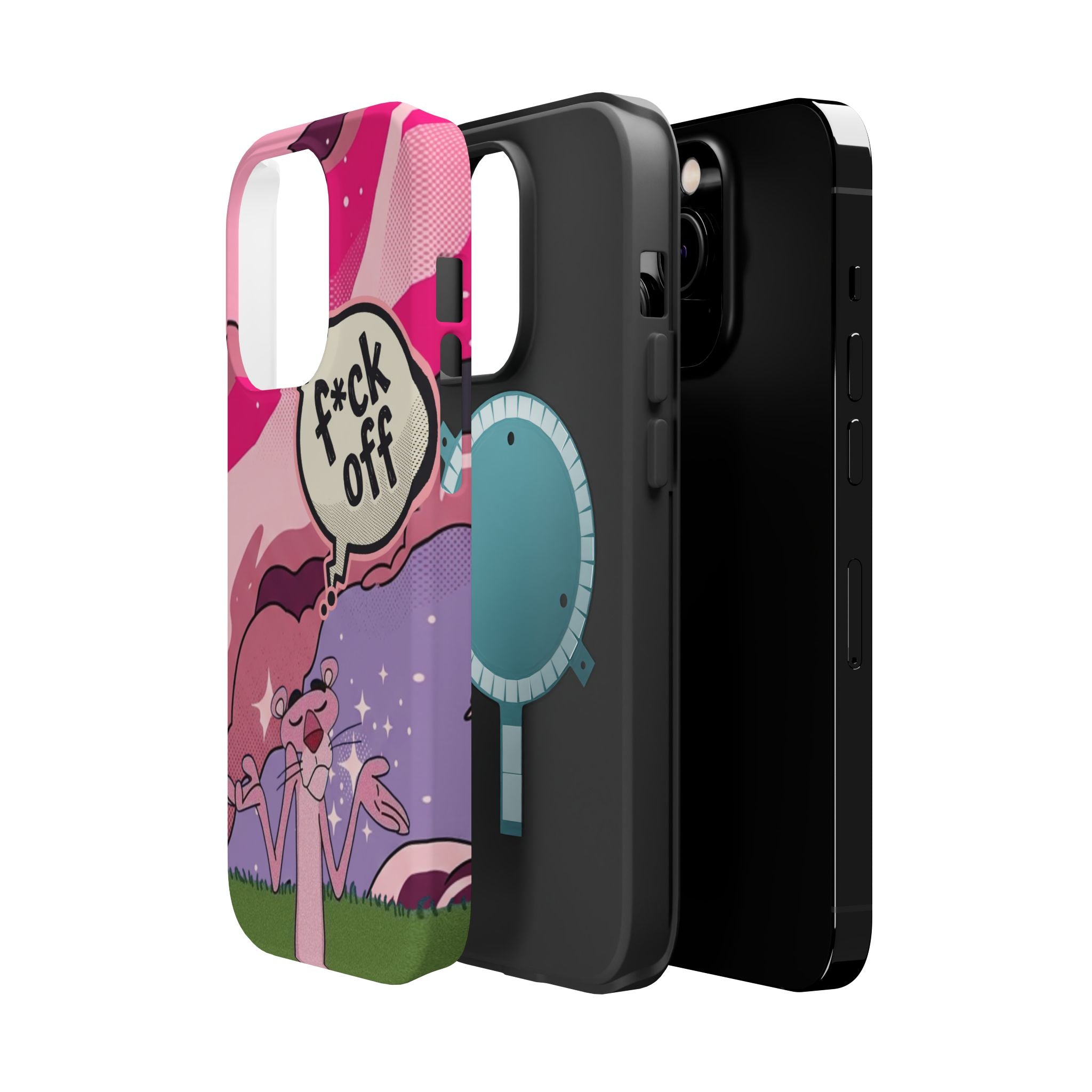 Pink Panther 'F*ck Off' Magnetic Impact Phone Case