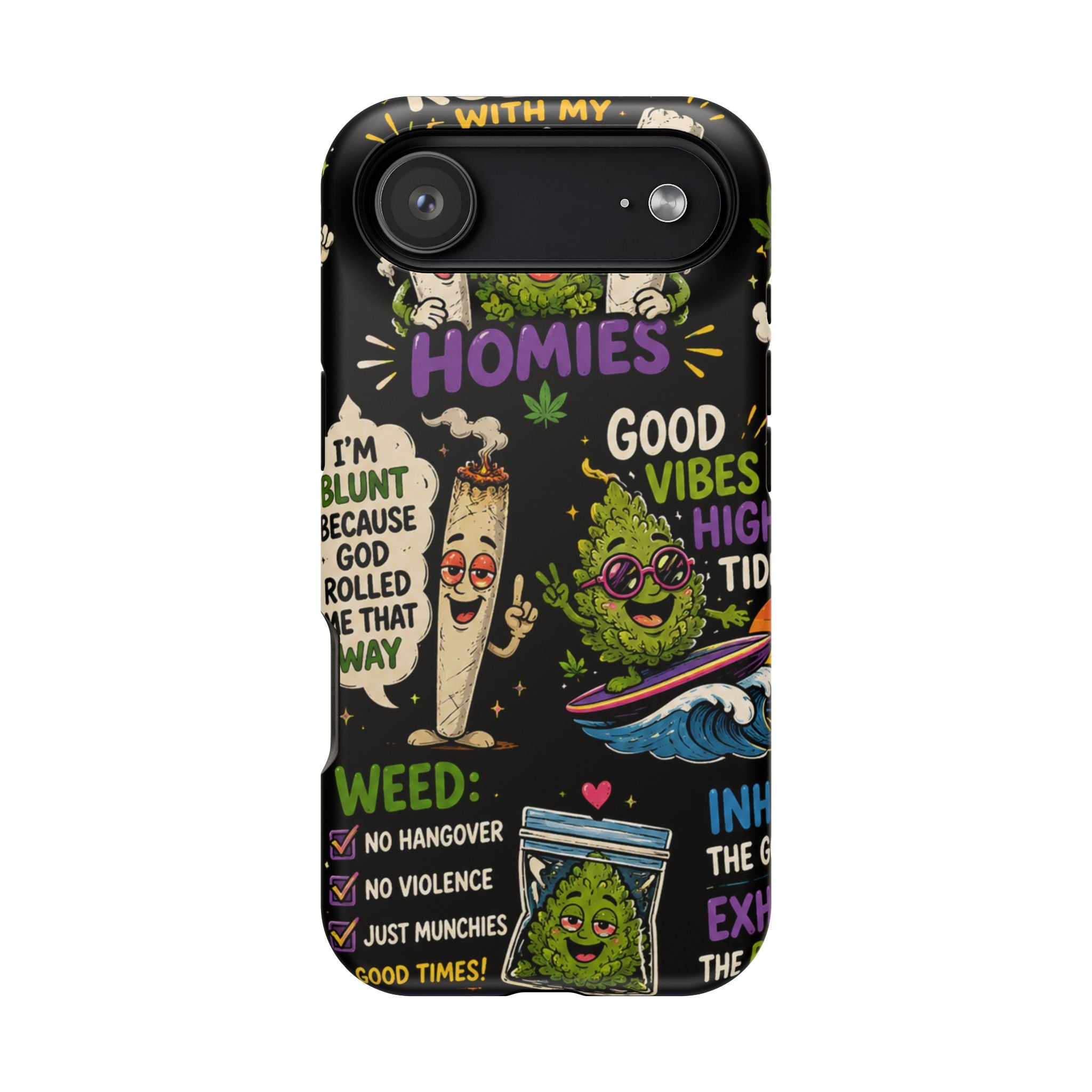 “High Vibing Homies” Magnetic Impact-Resistant Phone Case