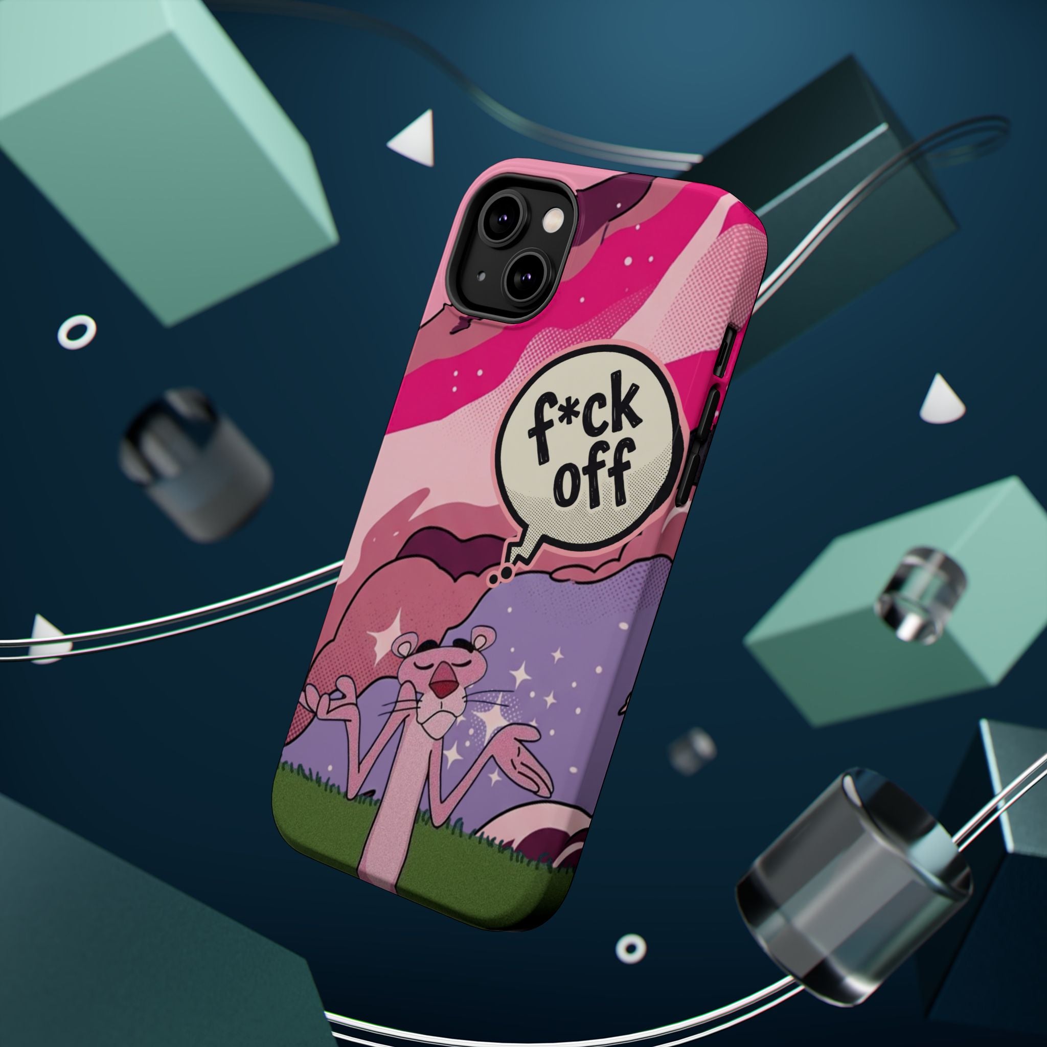 Pink Panther 'F*ck Off' Magnetic Impact Phone Case