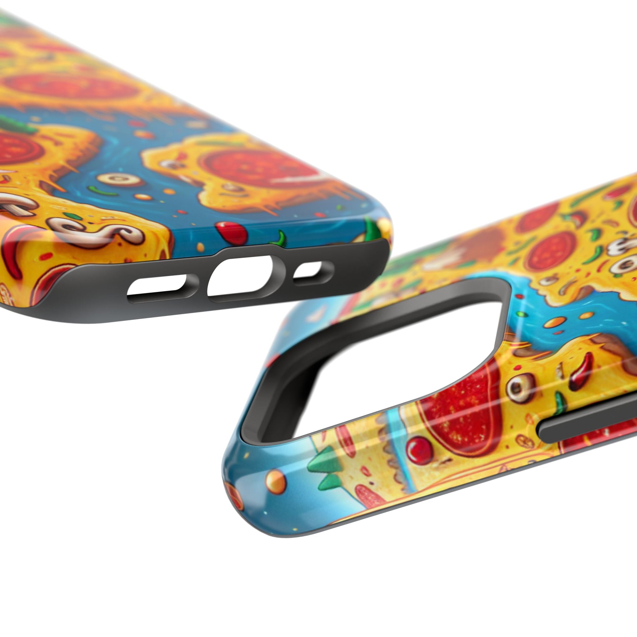 Pizza Island Magnetic Resistance Tough Phone Case