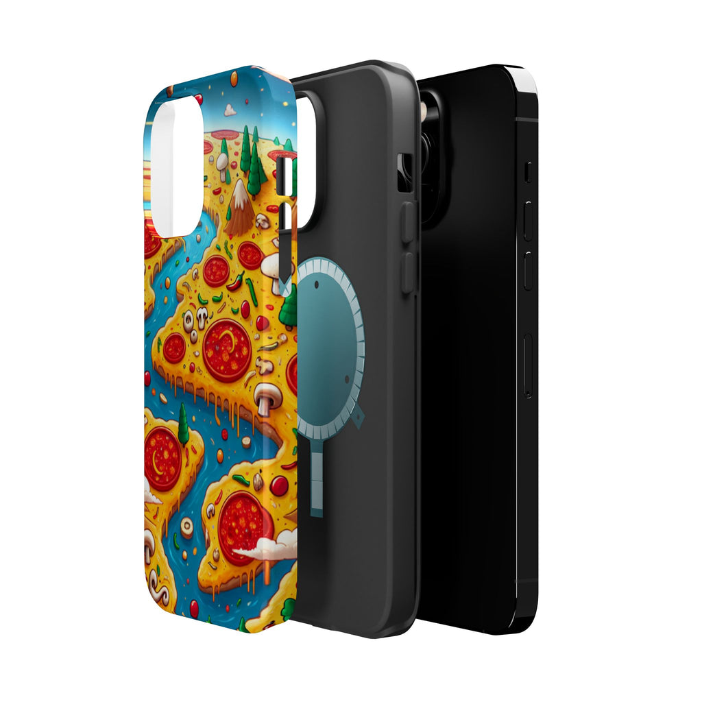 Pizza Island Magnetic Resistance Tough Phone Case