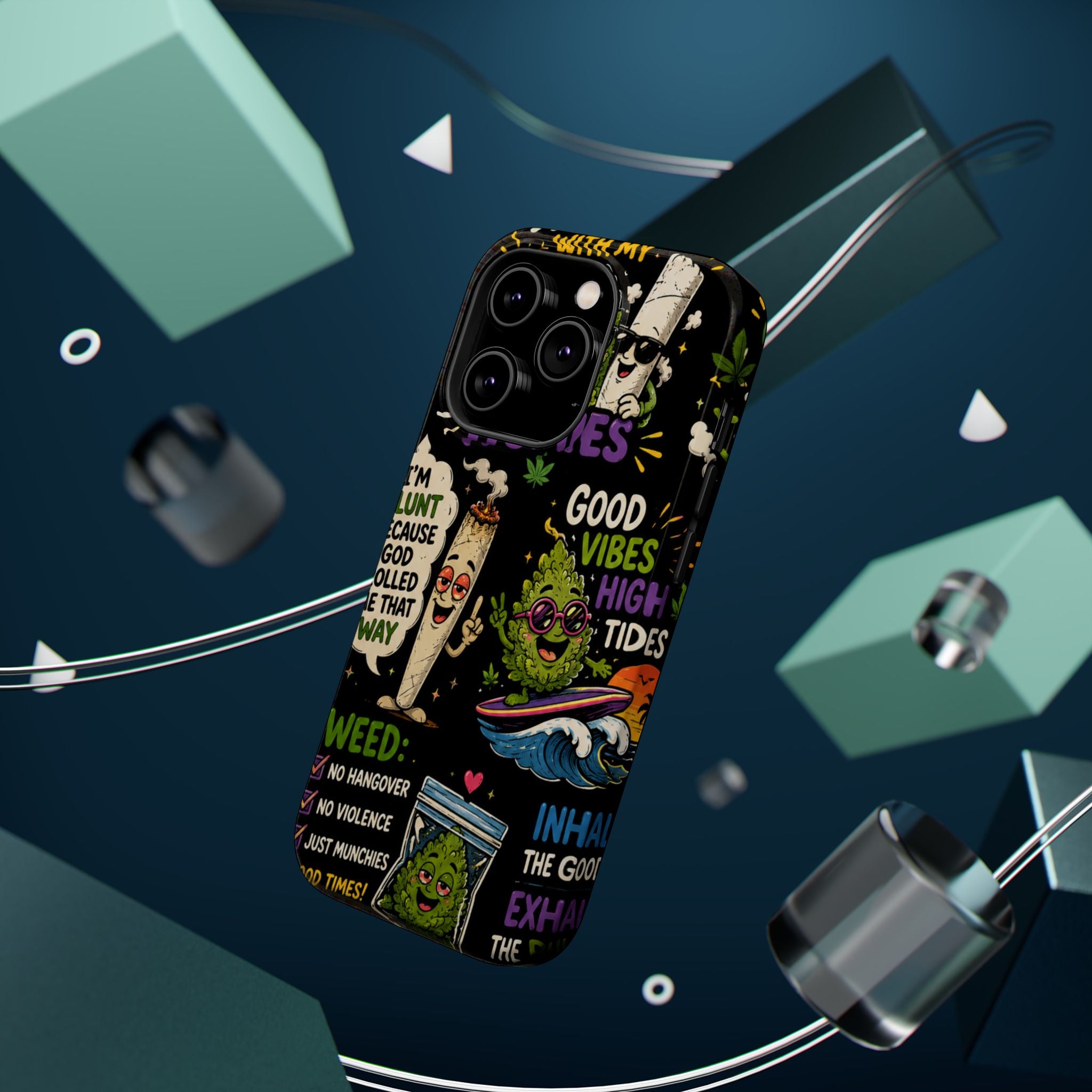 “High Vibing Homies” Magnetic Impact-Resistant Phone Case