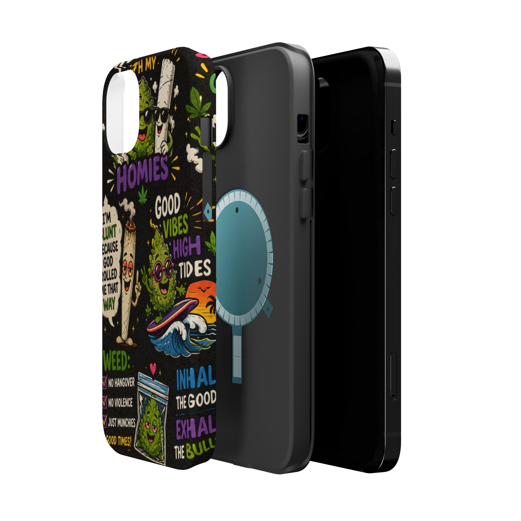 “High Vibing Homies” Magnetic Impact-Resistant Phone Case