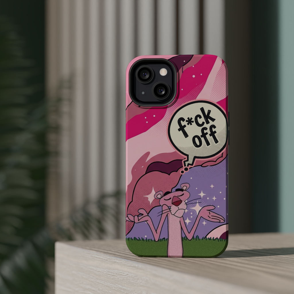Pink Panther 'F*ck Off' Magnetic Impact Phone Case