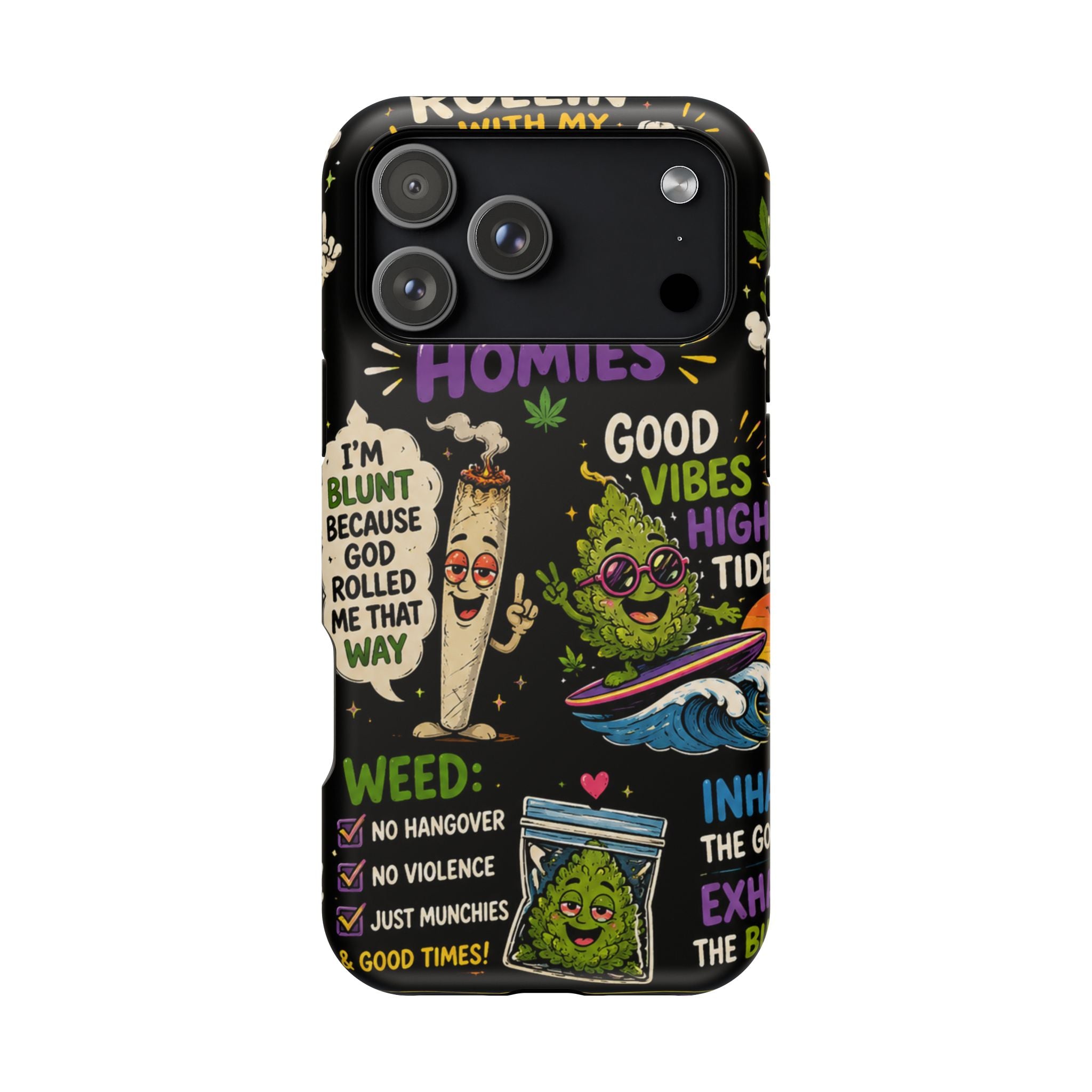 “High Vibing Homies” Magnetic Impact-Resistant Phone Case