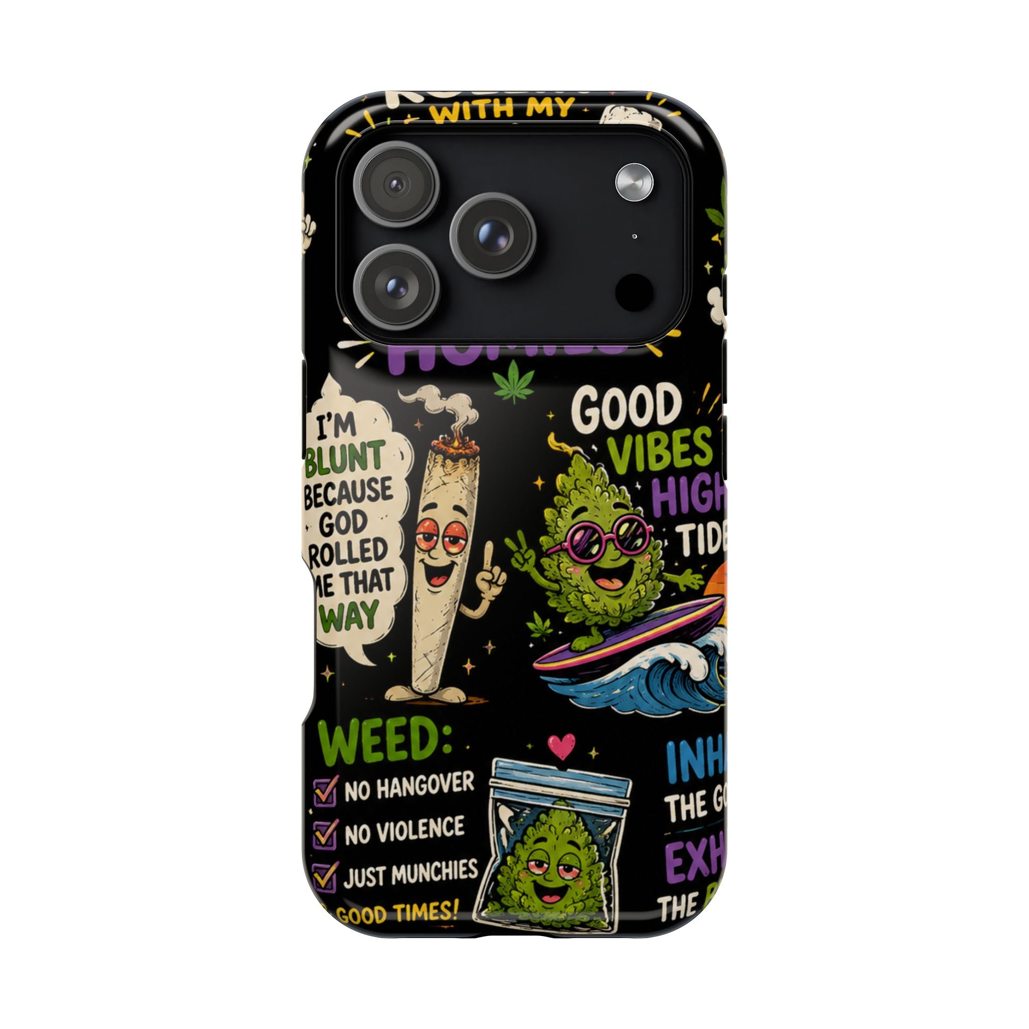 “High Vibing Homies” Magnetic Impact-Resistant Phone Case