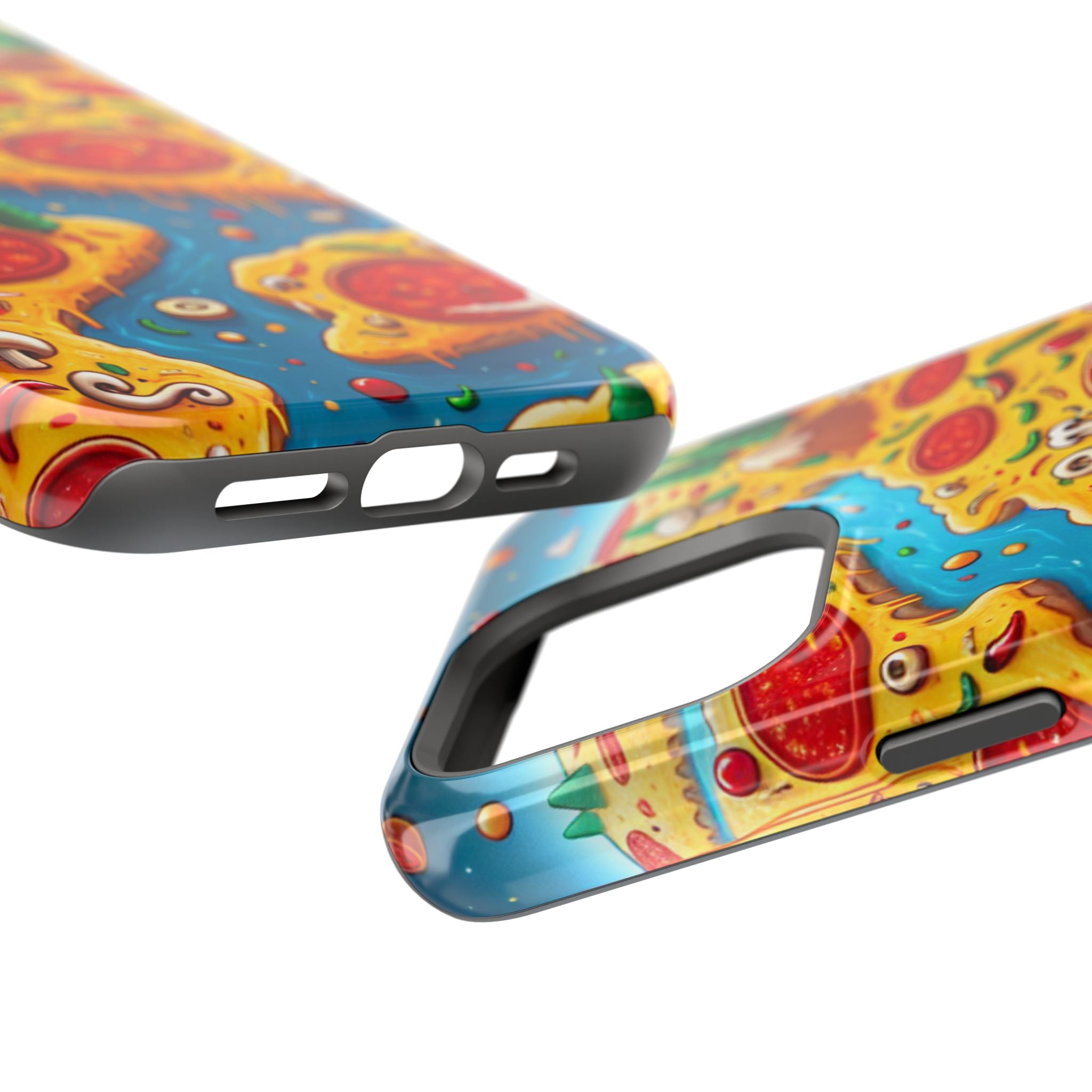 Pizza Island Magnetic Resistance Tough Phone Case