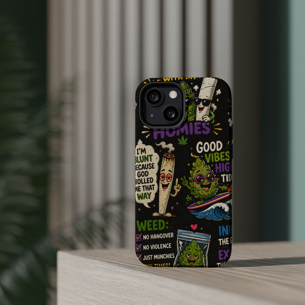 “High Vibing Homies” Magnetic Impact-Resistant Phone Case