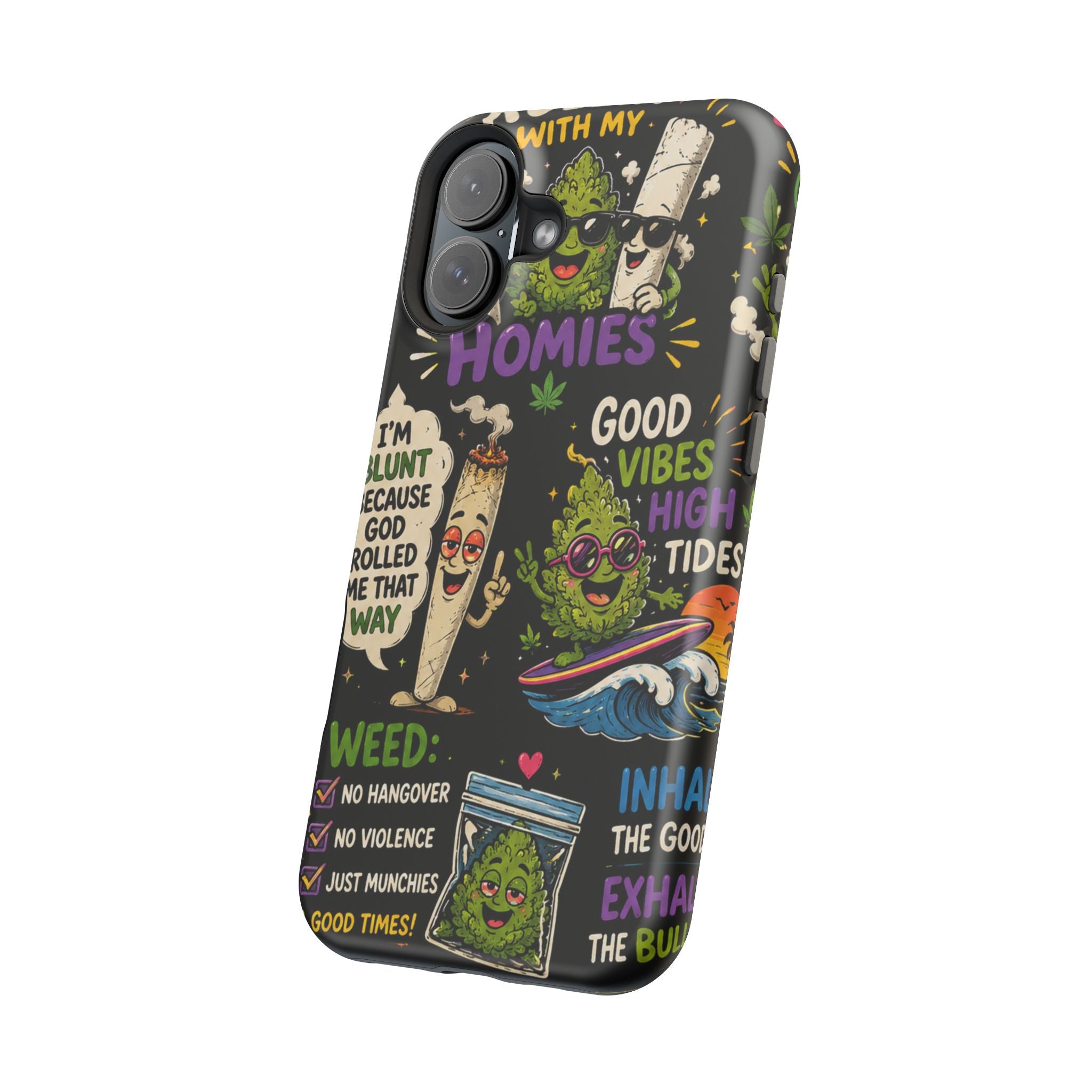 “High Vibing Homies” Magnetic Impact-Resistant Phone Case