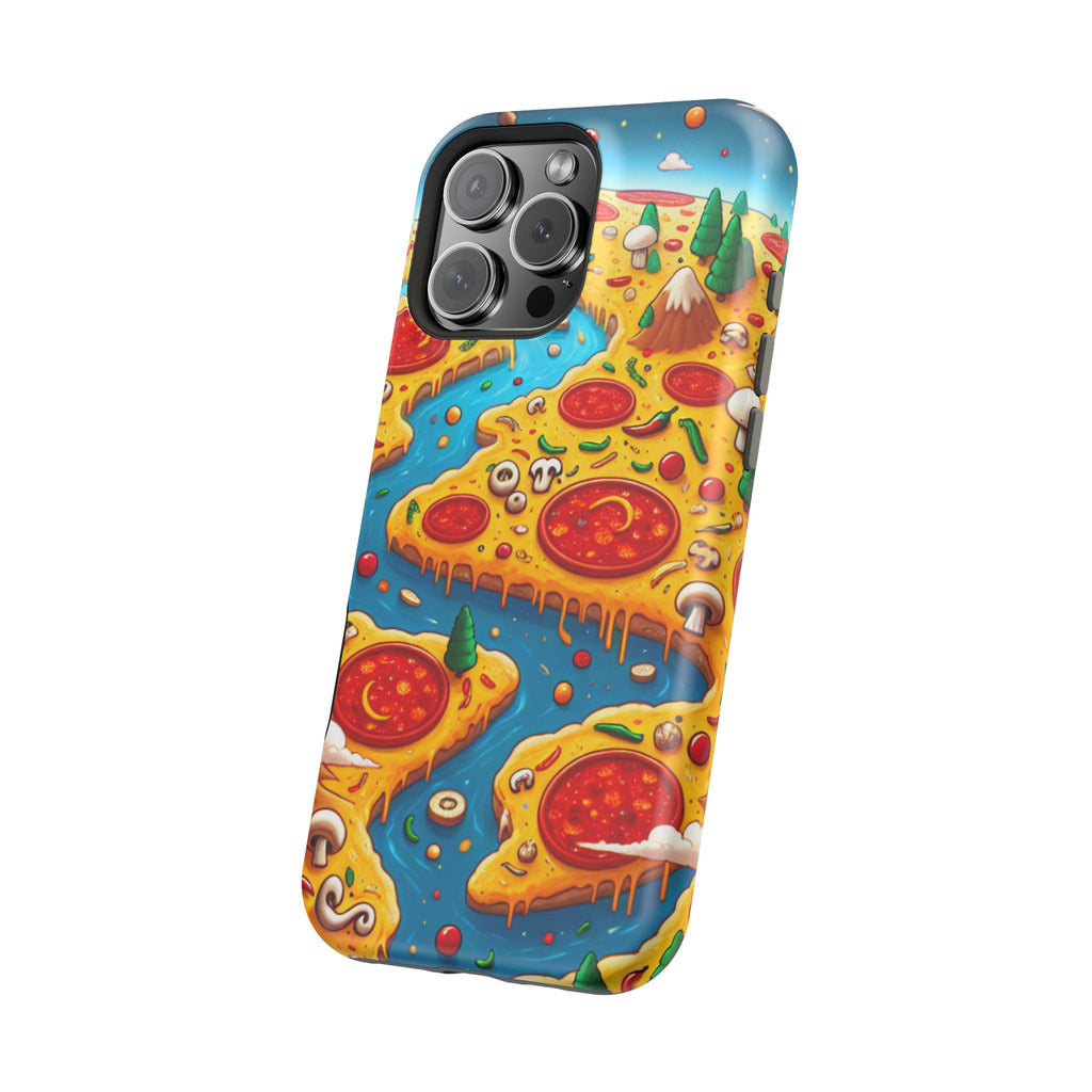 Pizza Island Magnetic Resistance Tough Phone Case