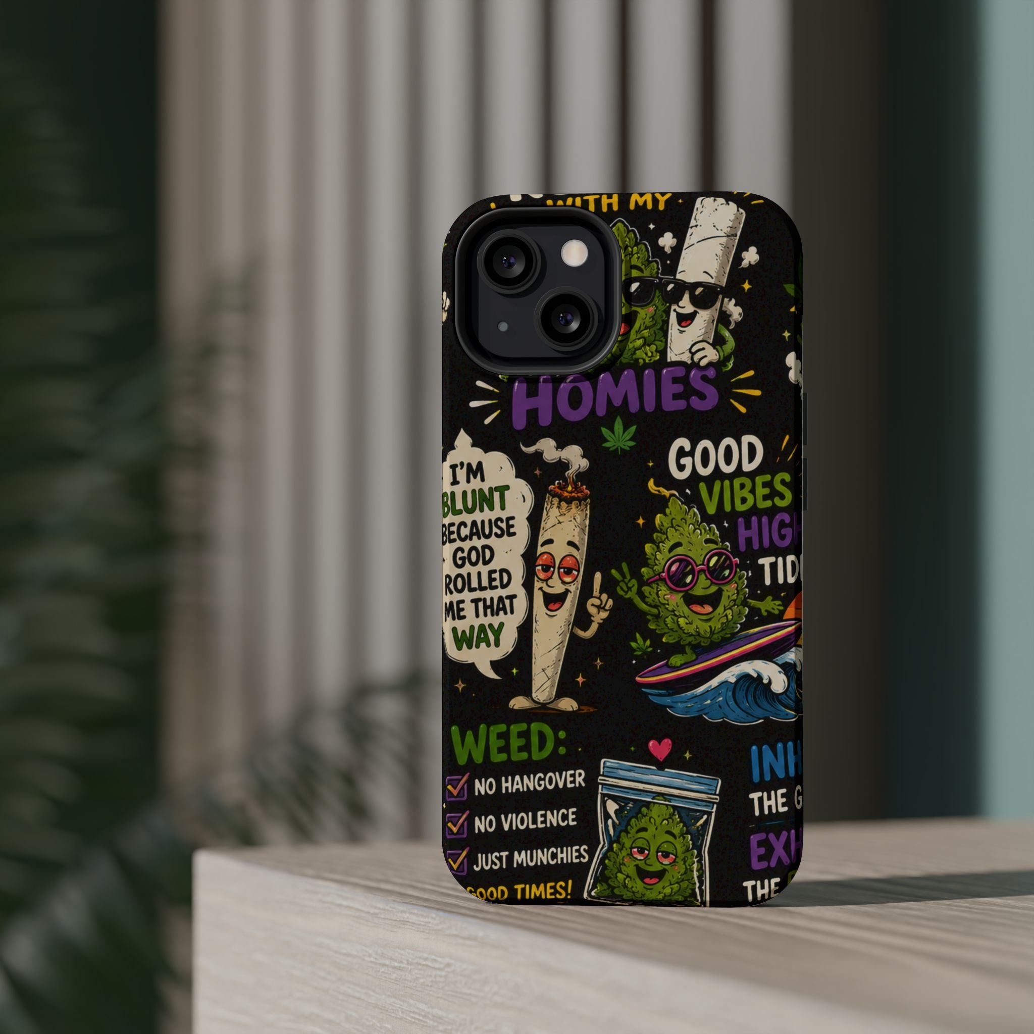 “High Vibing Homies” Magnetic Impact-Resistant Phone Case