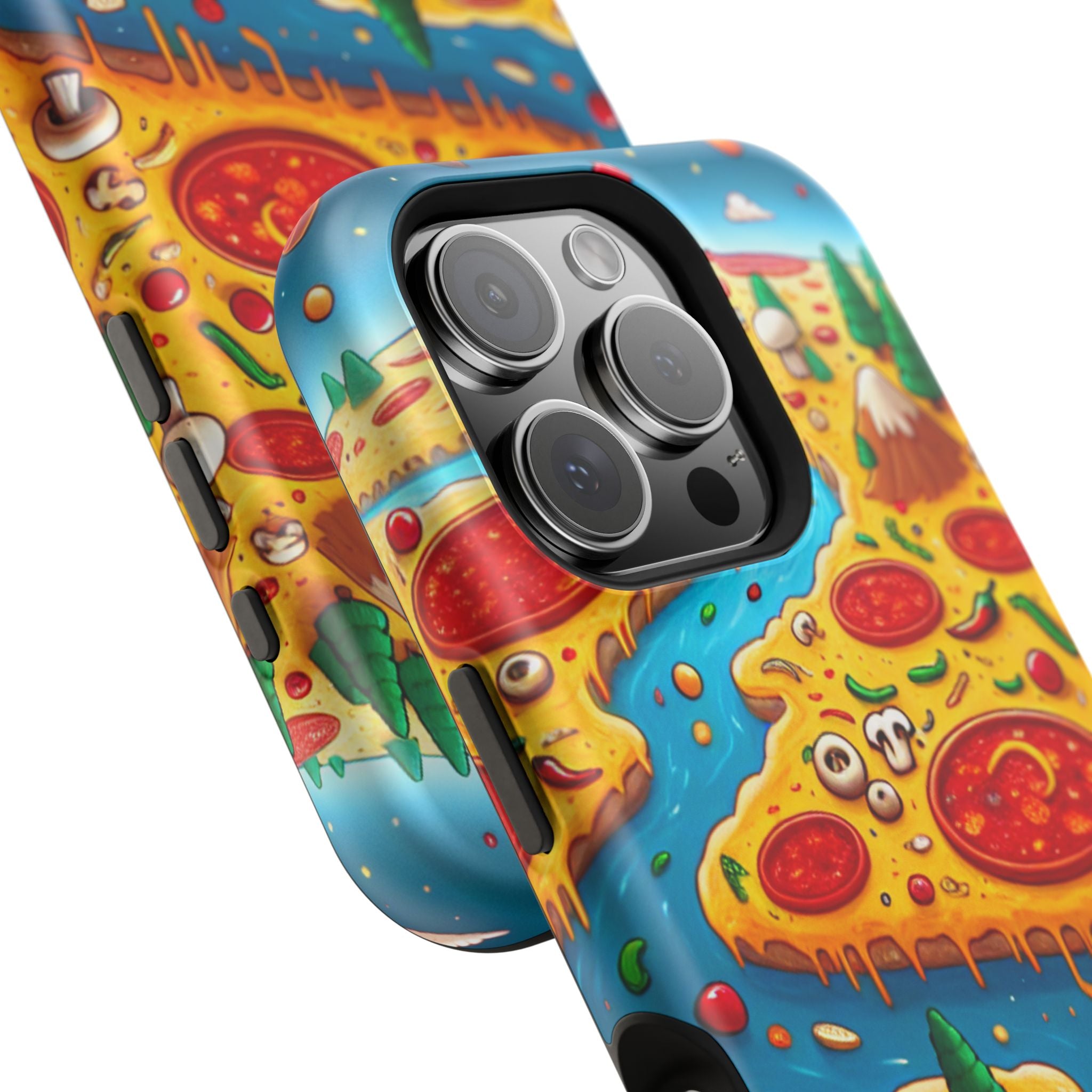 Pizza Island Magnetic Resistance Tough Phone Case