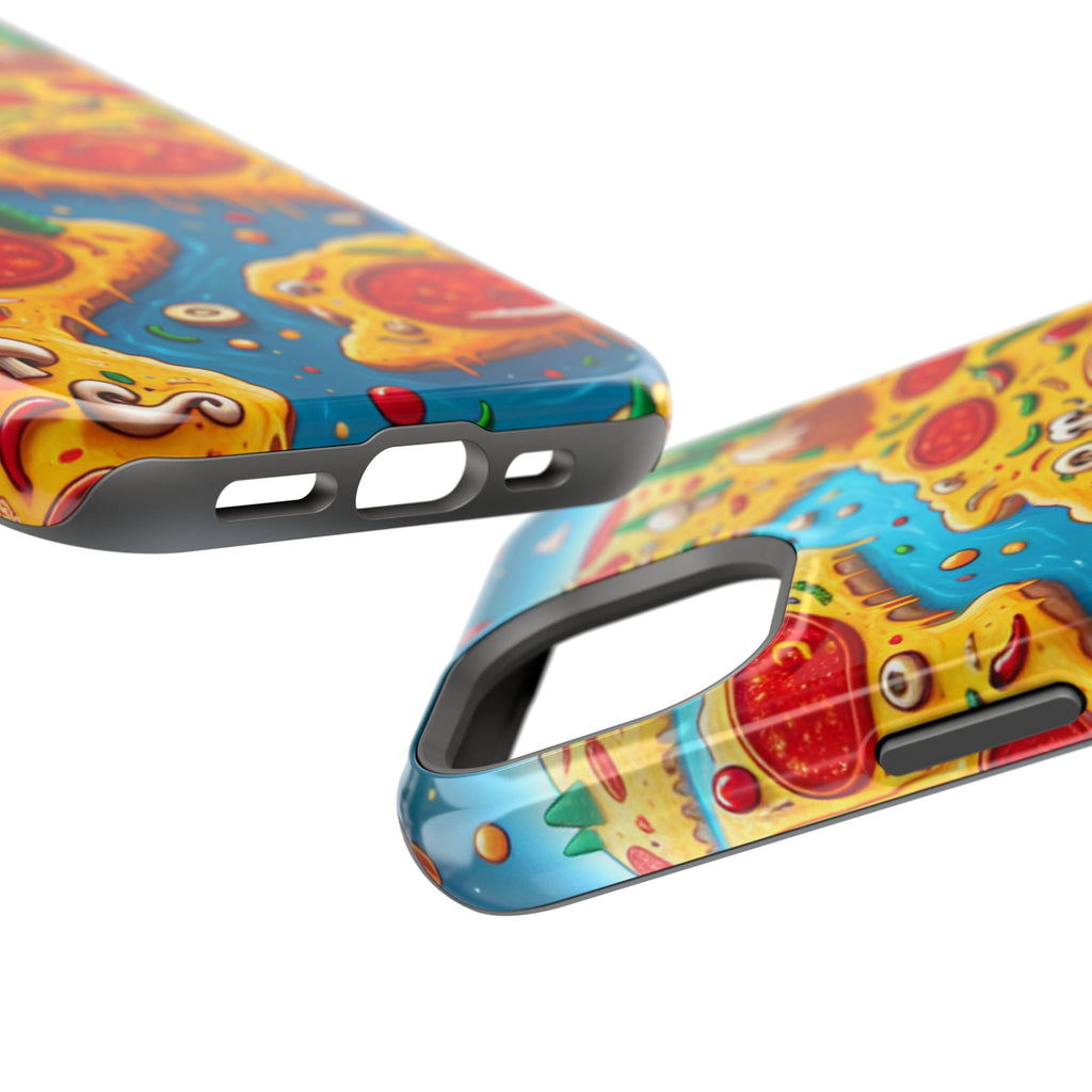 Pizza Island Magnetic Resistance Tough Phone Case