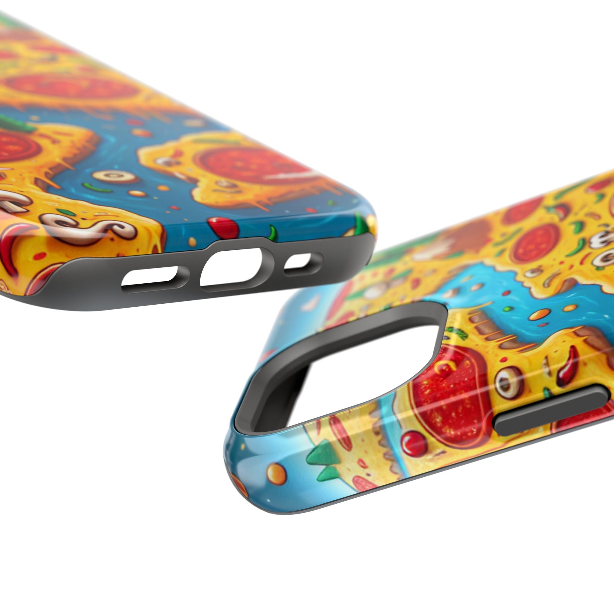 Pizza Island Magnetic Resistance Tough Phone Case
