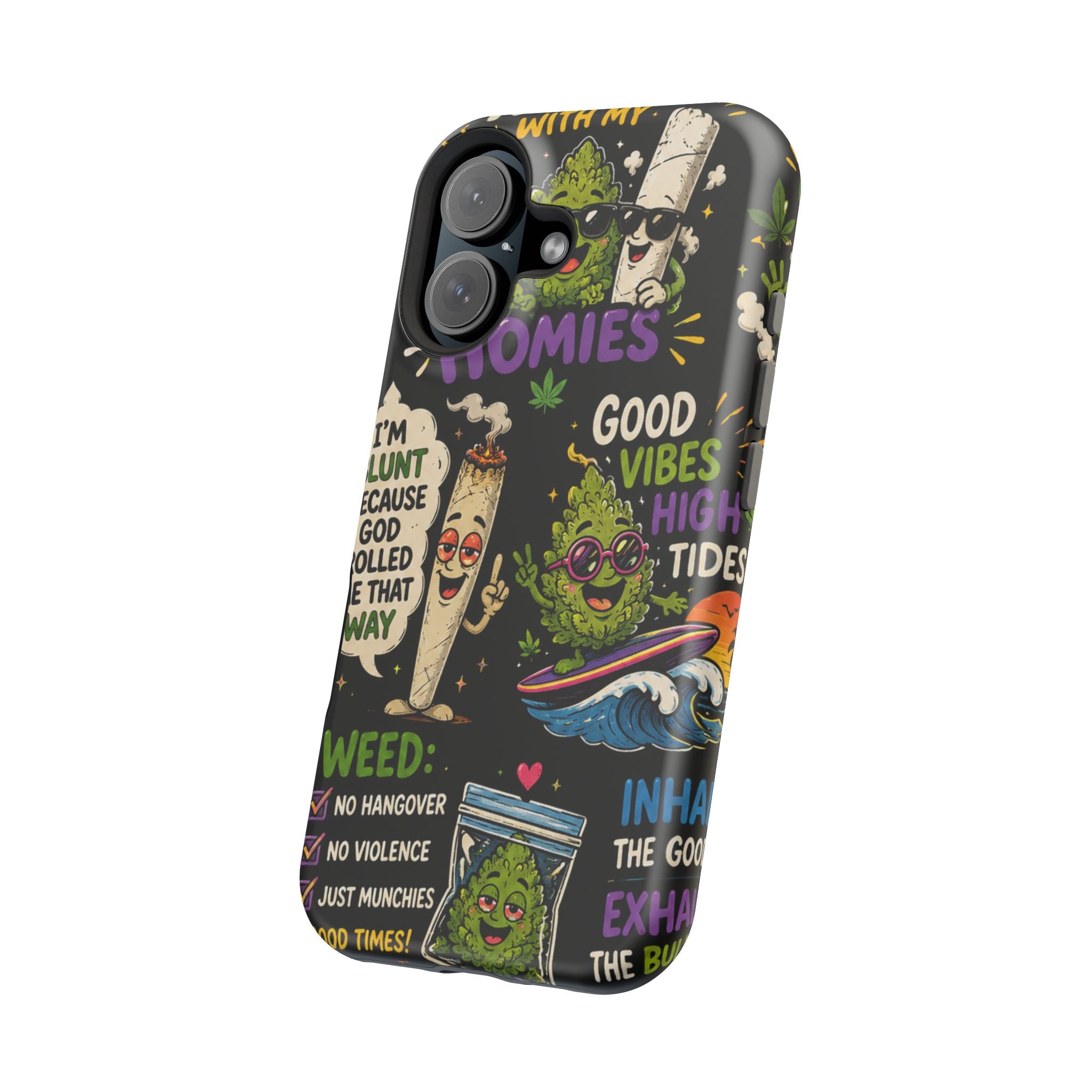 “High Vibing Homies” Magnetic Impact-Resistant Phone Case