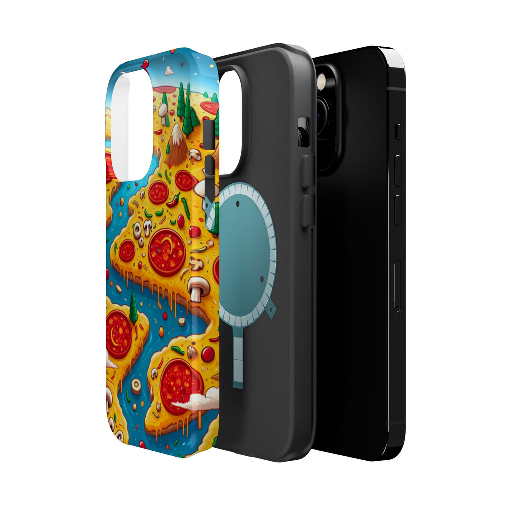 Pizza Island Magnetic Resistance Tough Phone Case