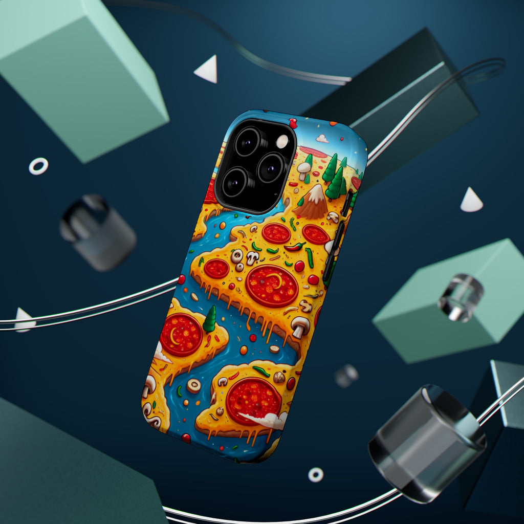 Pizza Island Magnetic Resistance Tough Phone Case