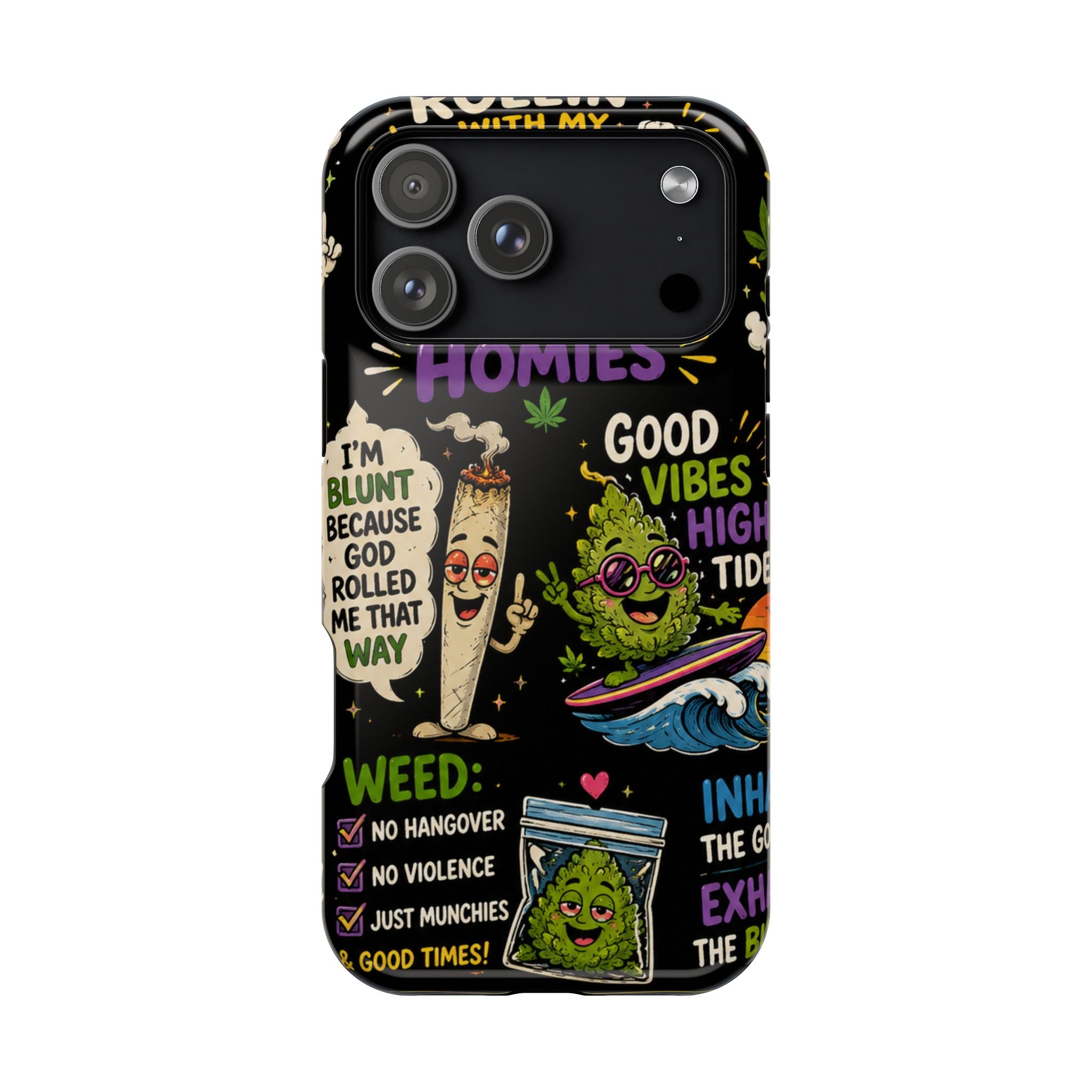 “High Vibing Homies” Magnetic Impact-Resistant Phone Case