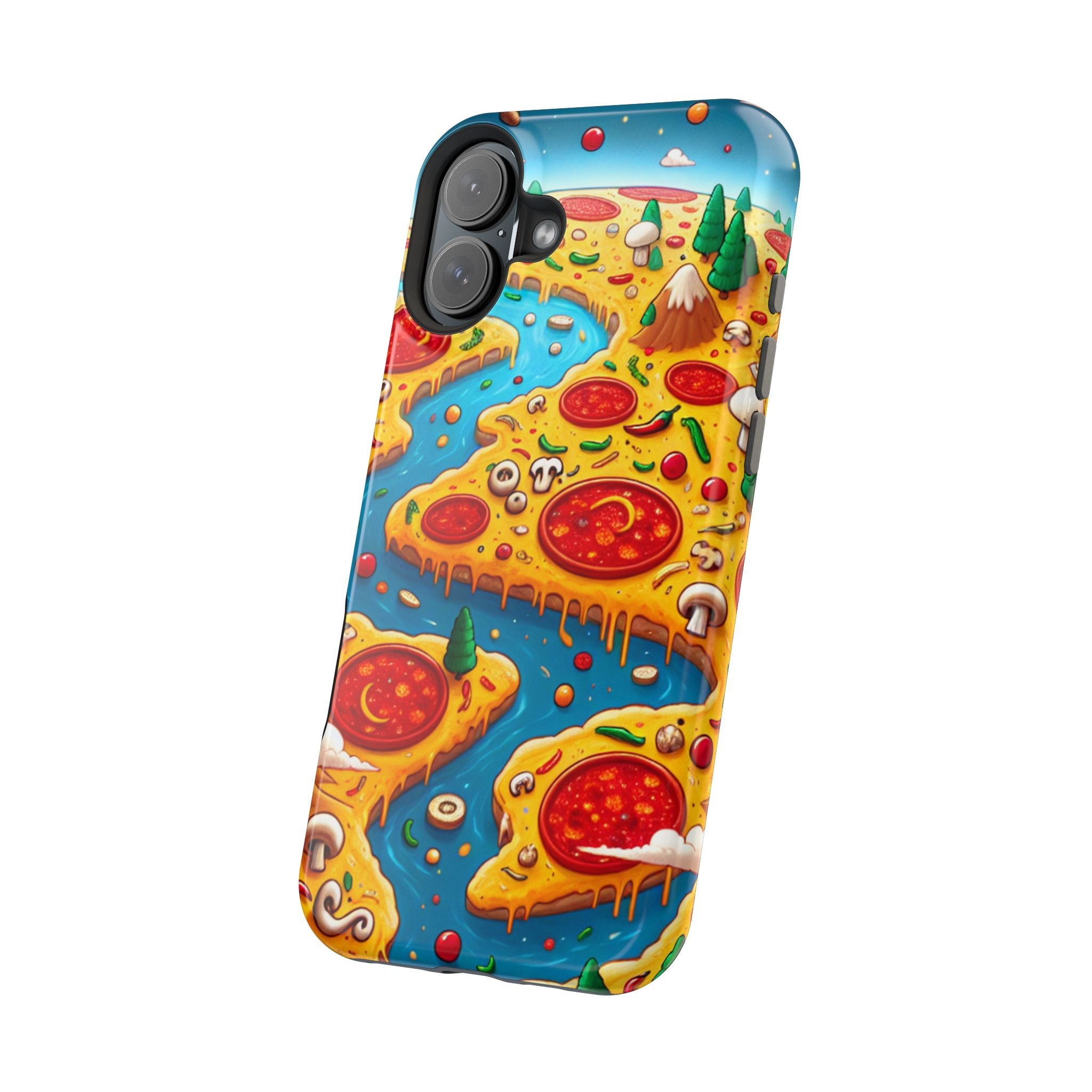 Pizza Island Magnetic Resistance Tough Phone Case