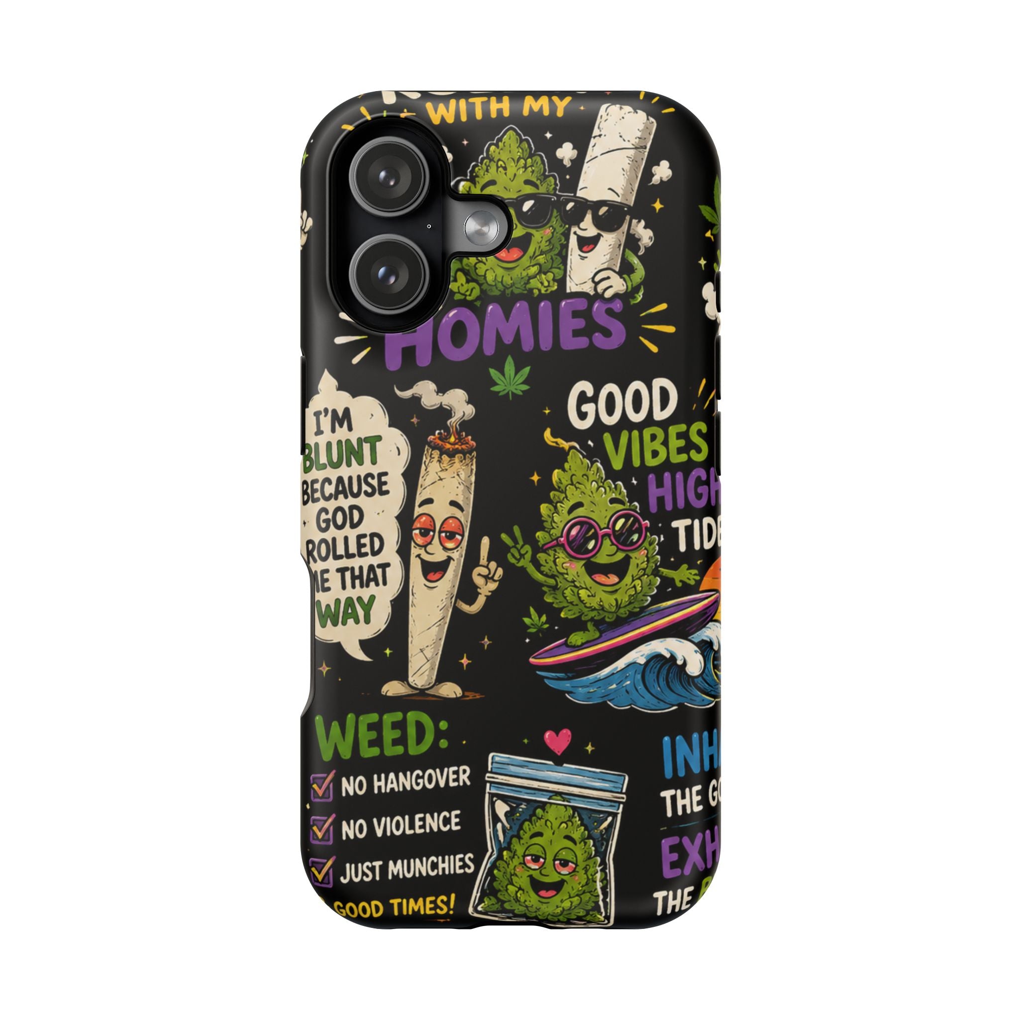 “High Vibing Homies” Magnetic Impact-Resistant Phone Case