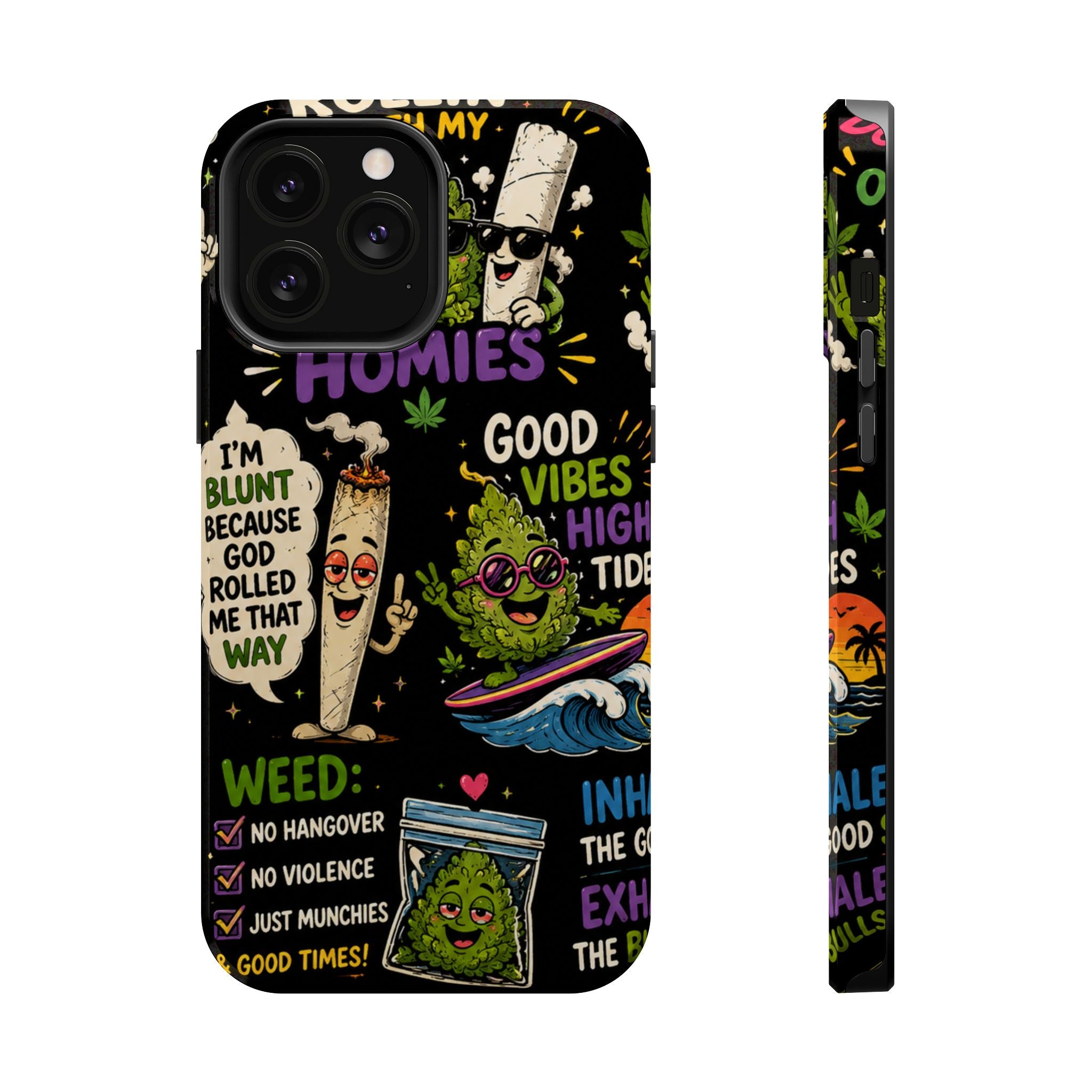 “High Vibing Homies” Magnetic Impact-Resistant Phone Case