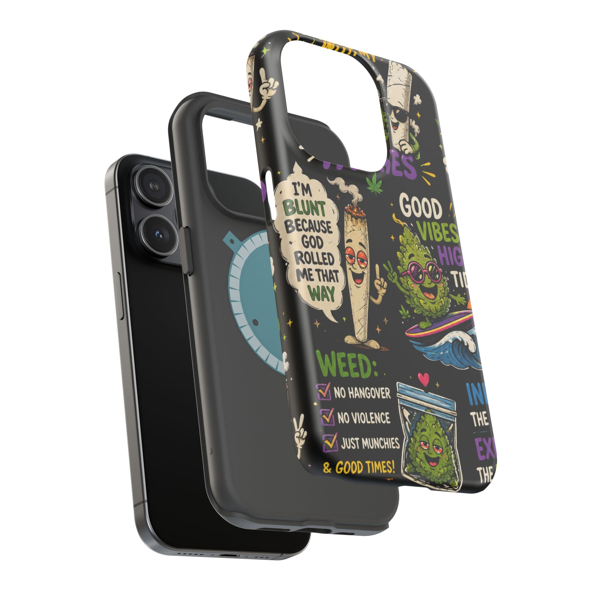 “High Vibing Homies” Magnetic Impact-Resistant Phone Case