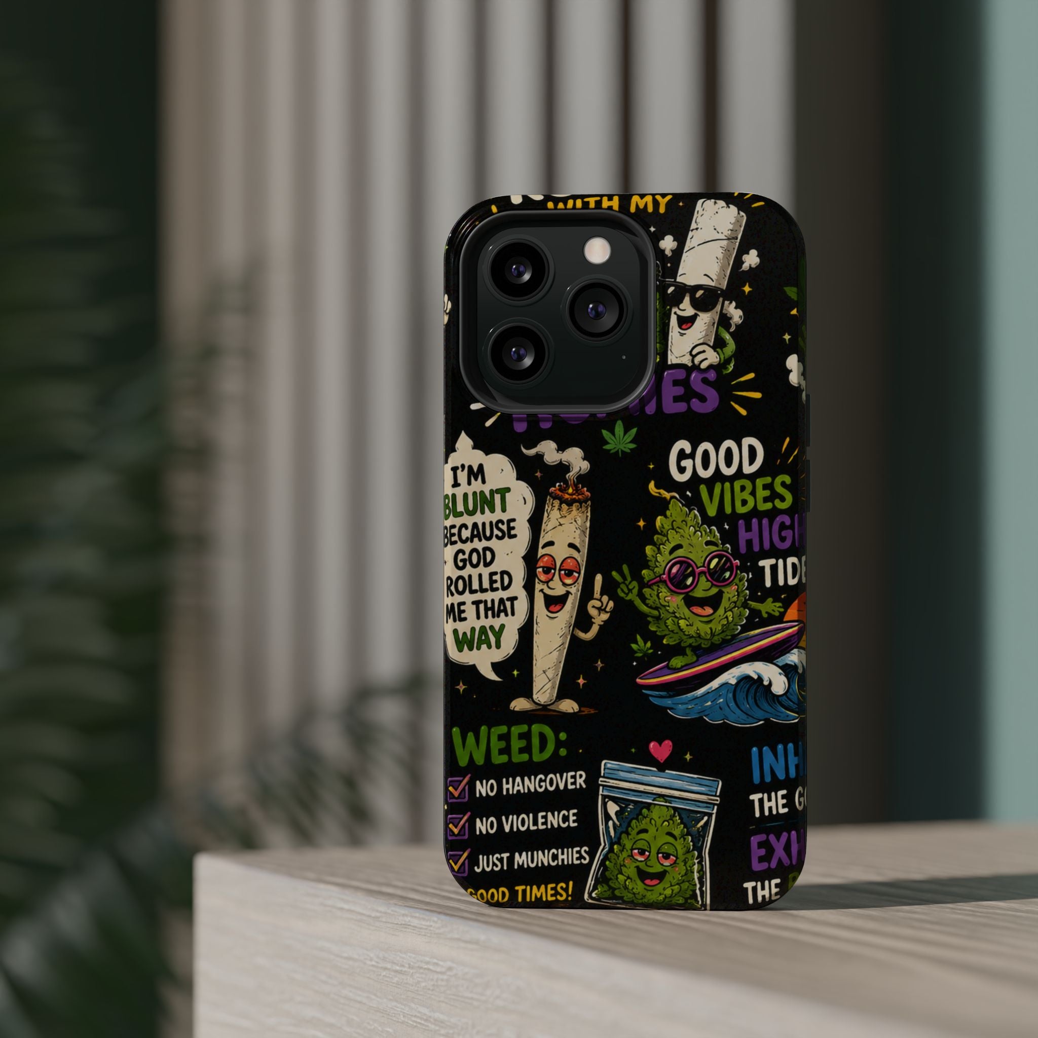 “High Vibing Homies” Magnetic Impact-Resistant Phone Case