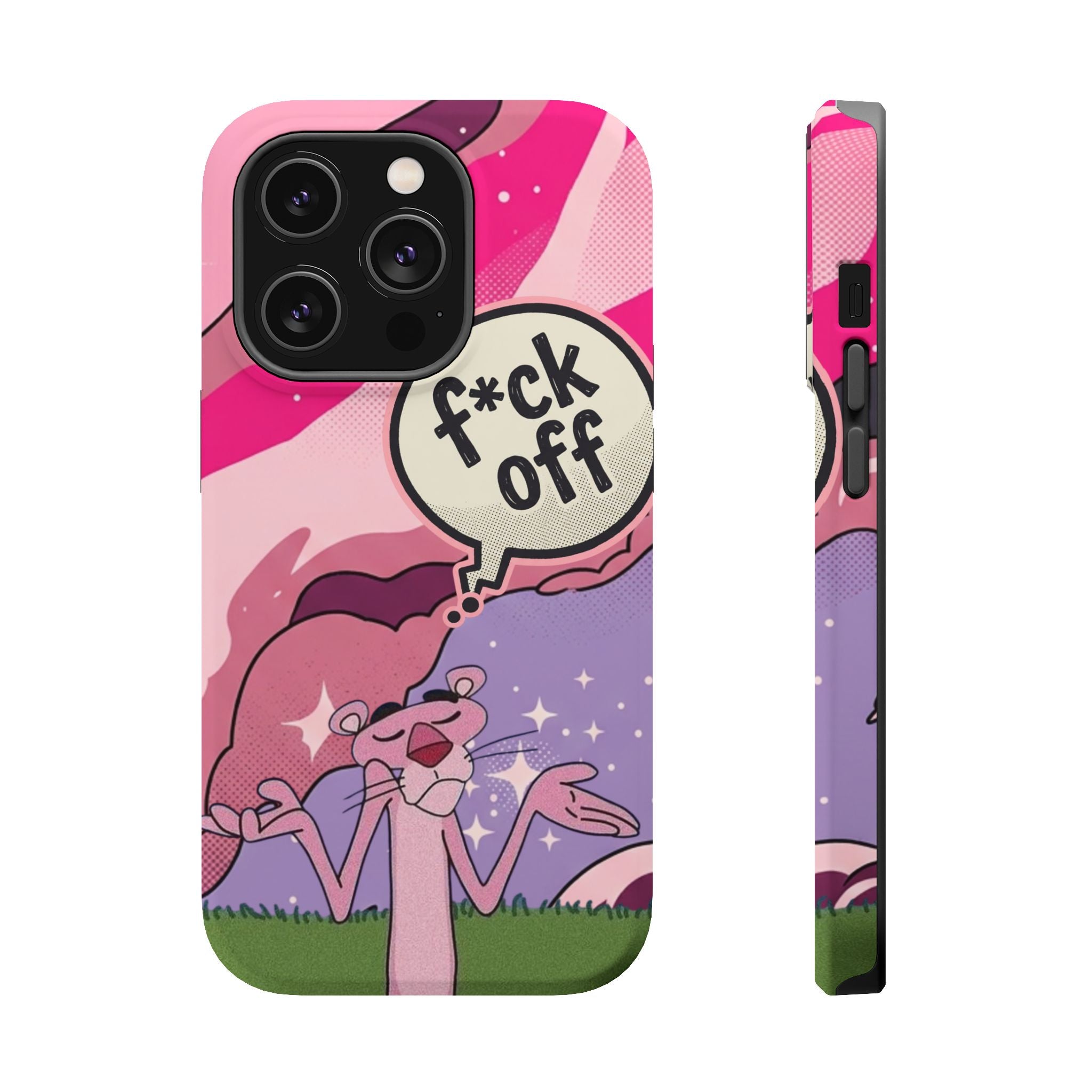 Pink Panther 'F*ck Off' Magnetic Impact Phone Case