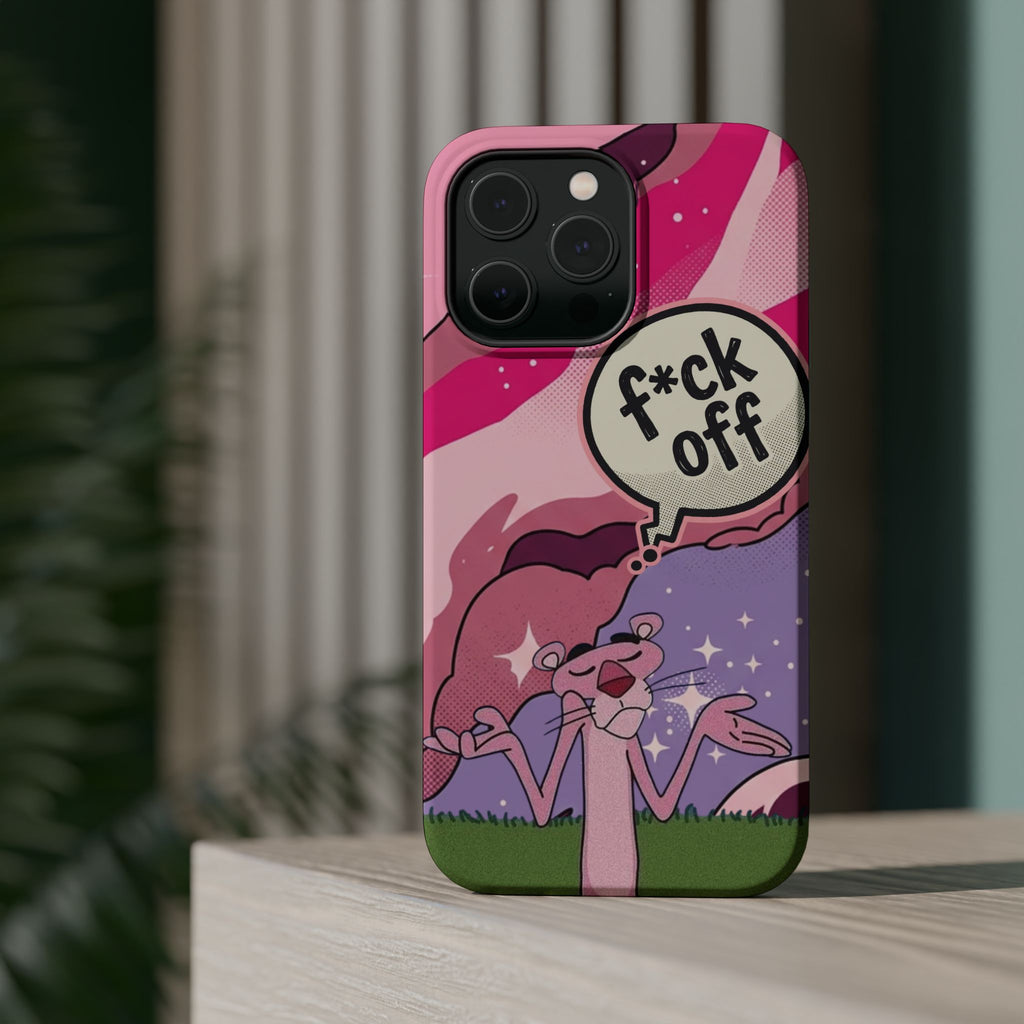 Pink Panther 'F*ck Off' Magnetic Impact Phone Case