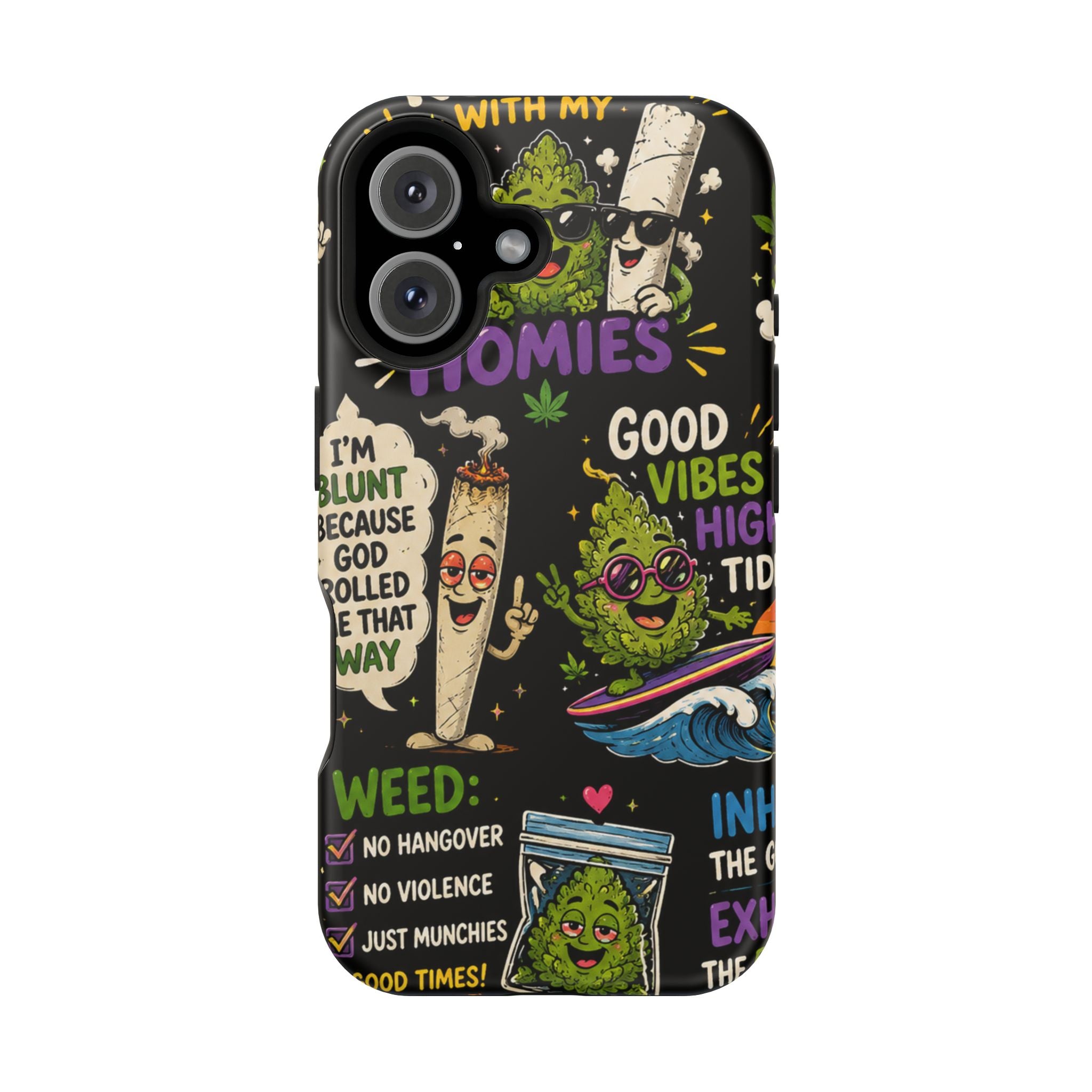 “High Vibing Homies” Magnetic Impact-Resistant Phone Case