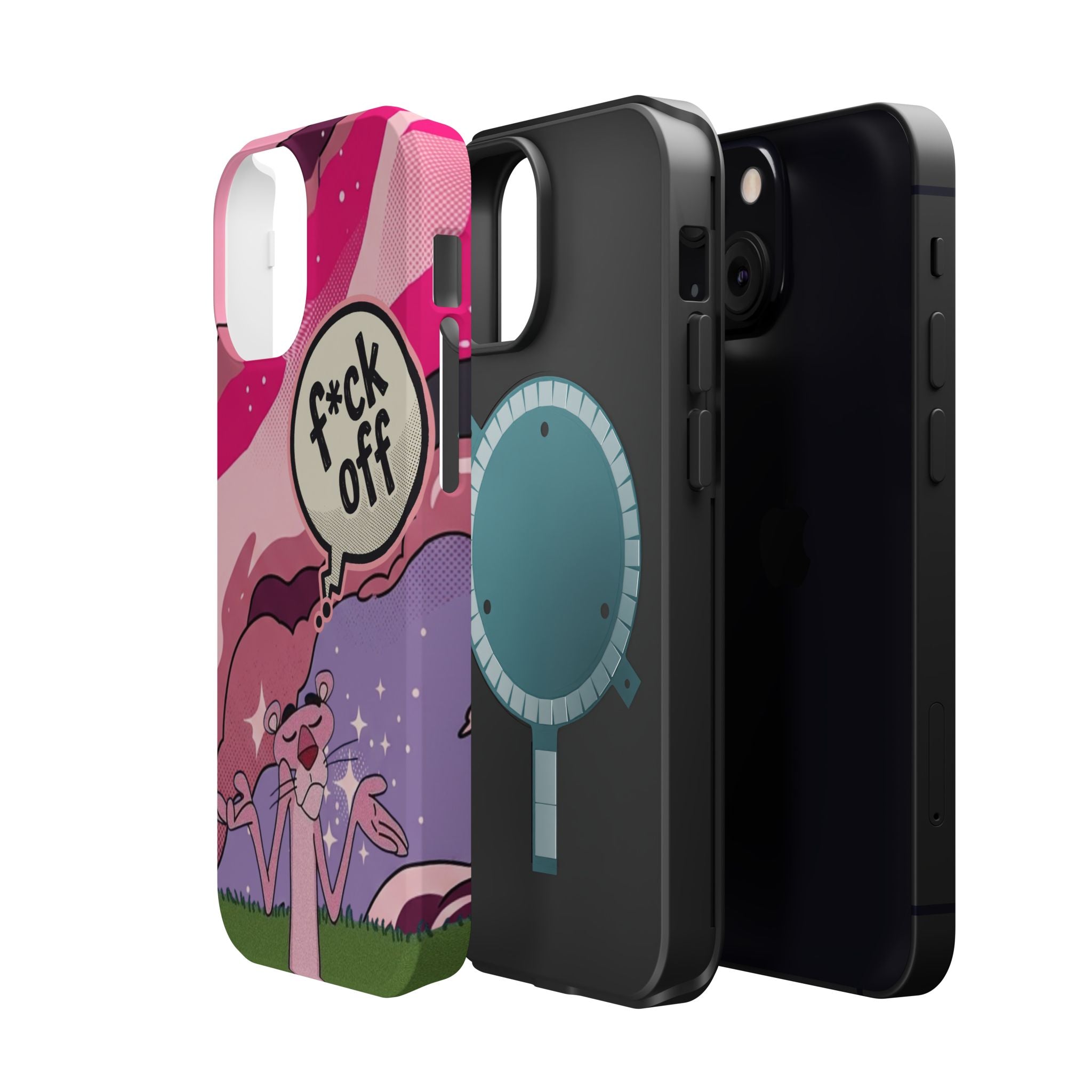Pink Panther 'F*ck Off' Magnetic Impact Phone Case