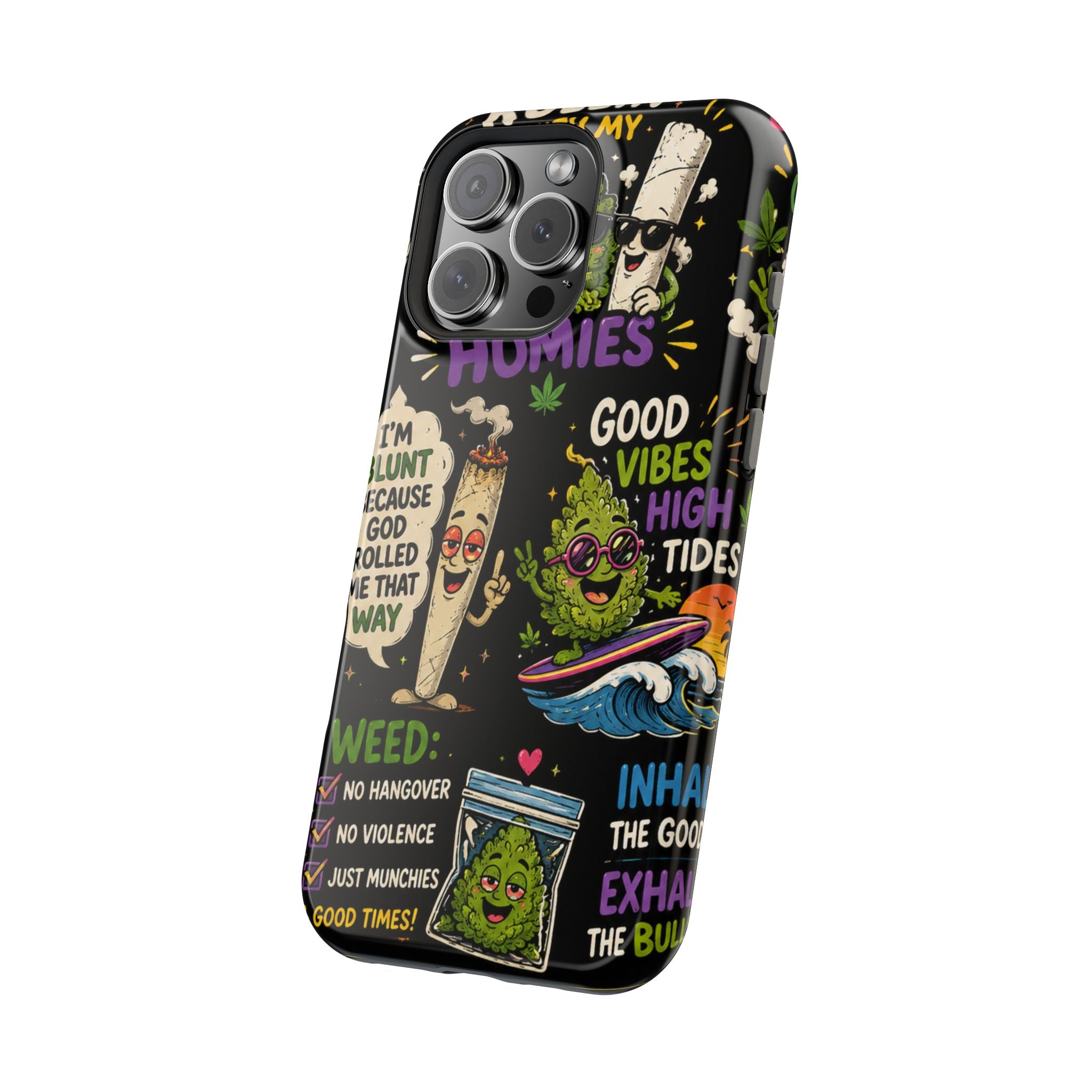 “High Vibing Homies” Magnetic Impact-Resistant Phone Case