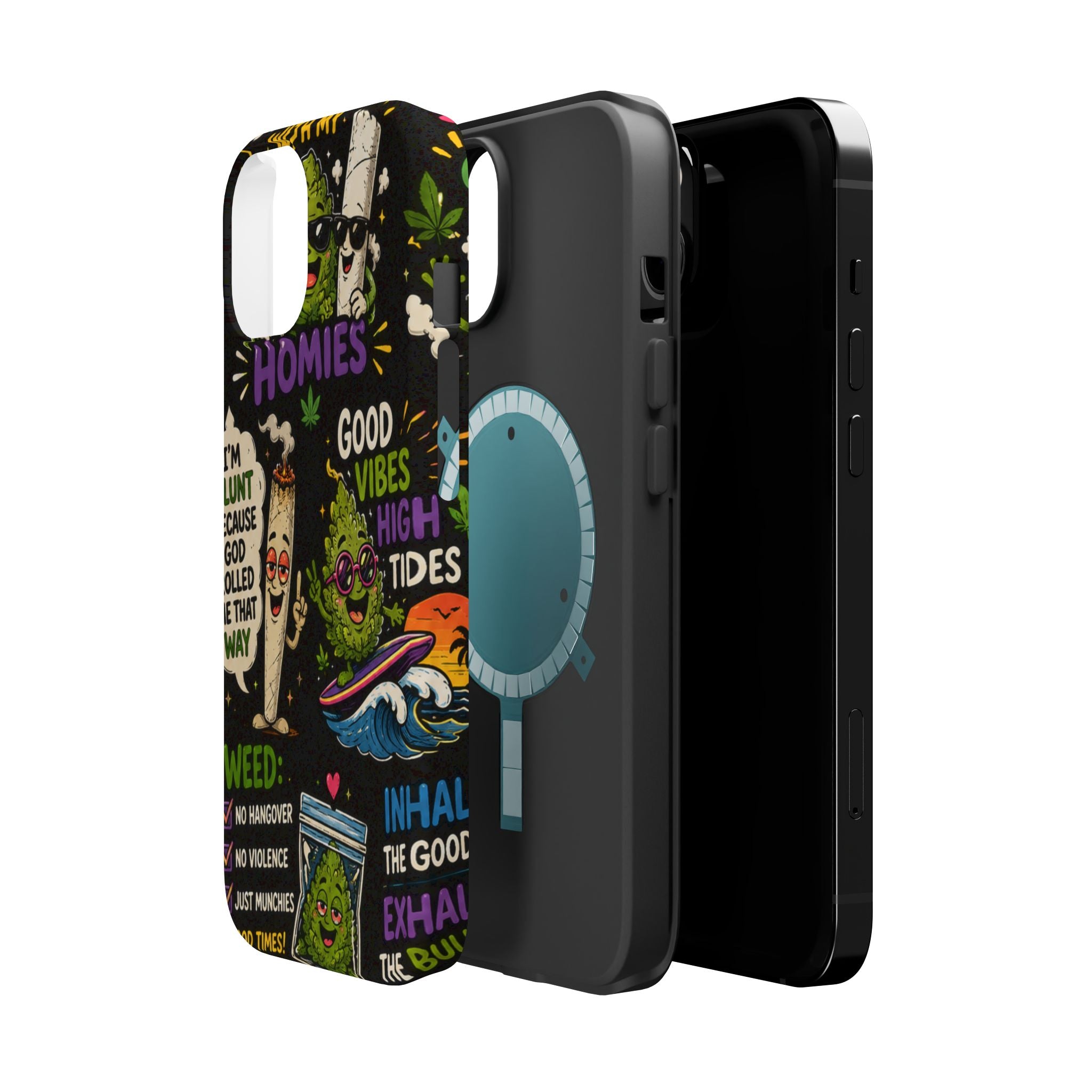 “High Vibing Homies” Magnetic Impact-Resistant Phone Case