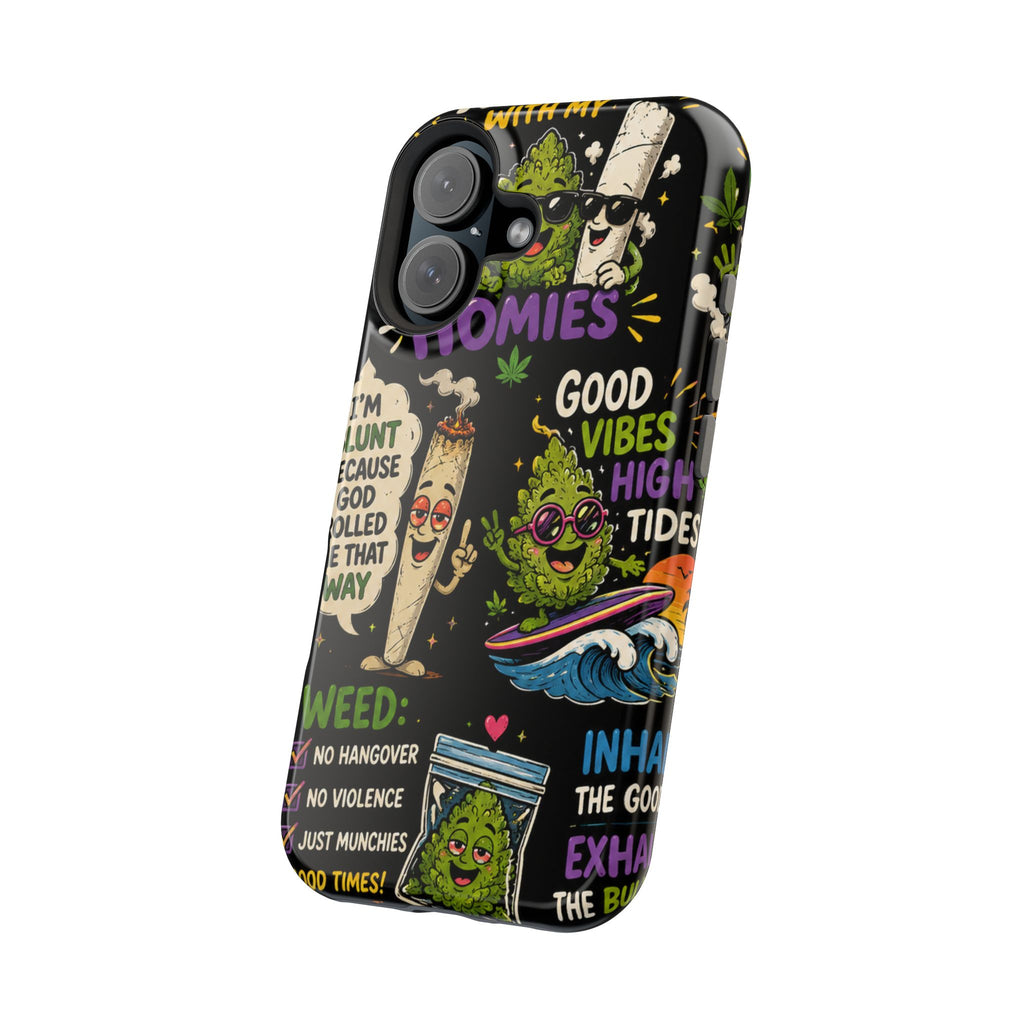 “High Vibing Homies” Magnetic Impact-Resistant Phone Case