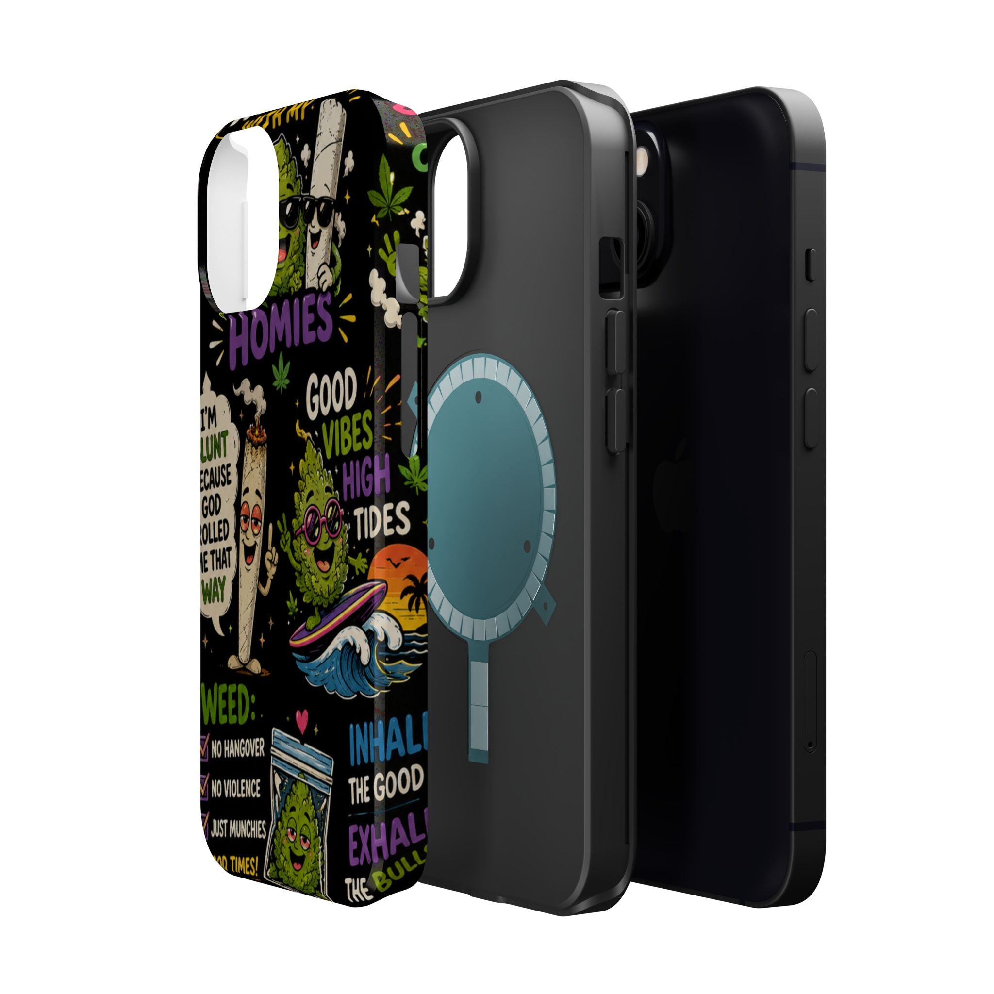 “High Vibing Homies” Magnetic Impact-Resistant Phone Case