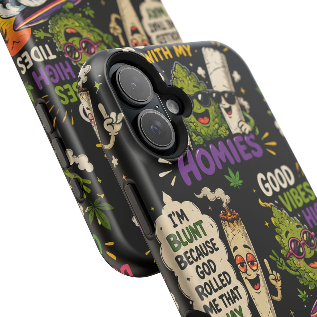 “High Vibing Homies” Magnetic Impact-Resistant Phone Case