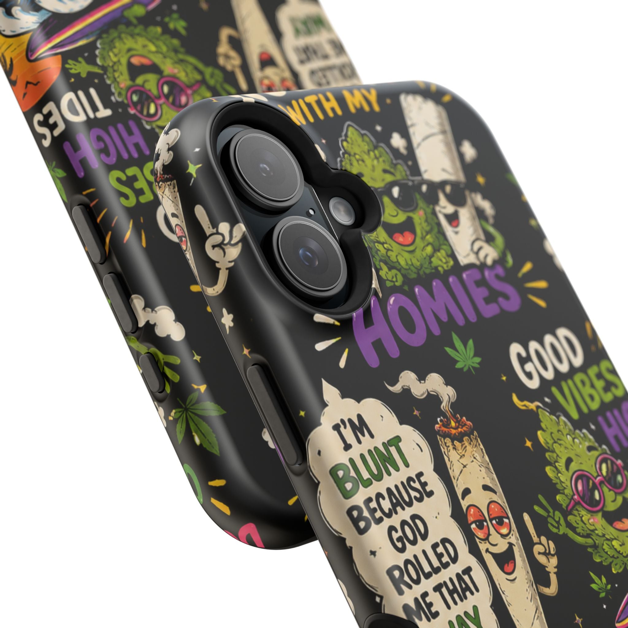 “High Vibing Homies” Magnetic Impact-Resistant Phone Case
