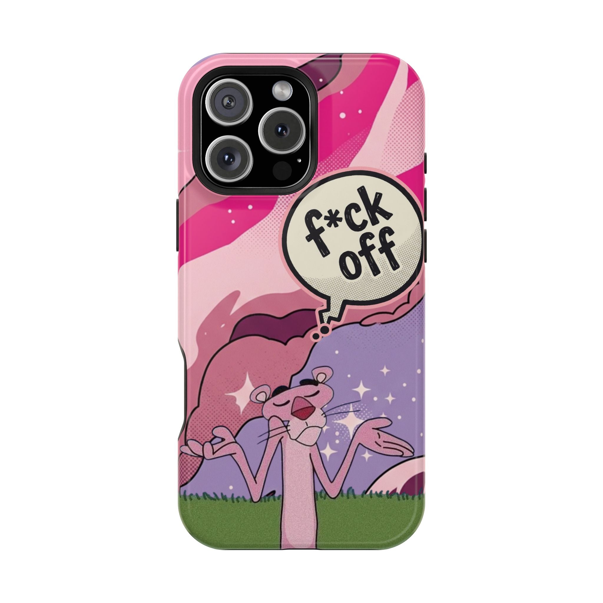 Pink Panther 'F*ck Off' Magnetic Impact Phone Case