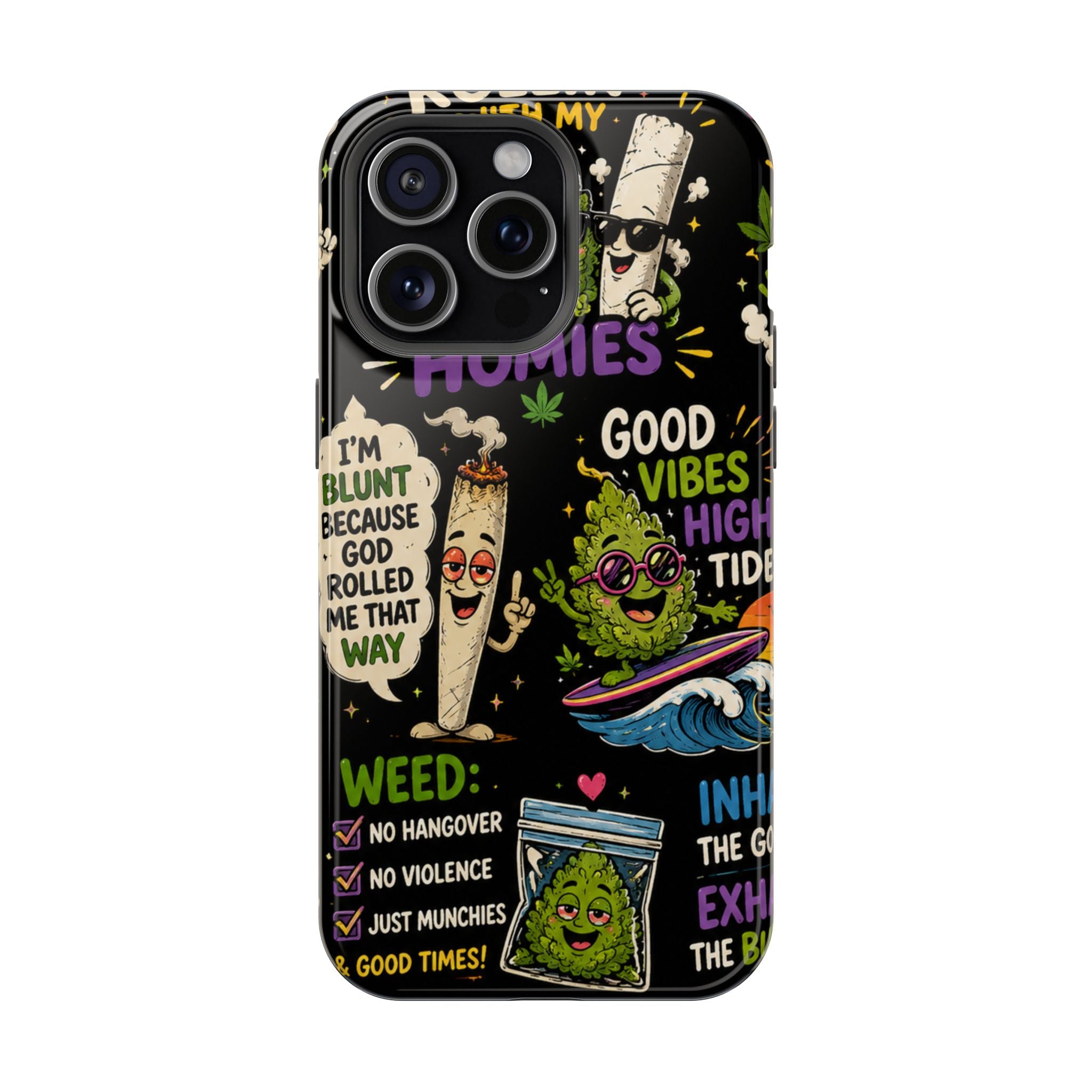 “High Vibing Homies” Magnetic Impact-Resistant Phone Case