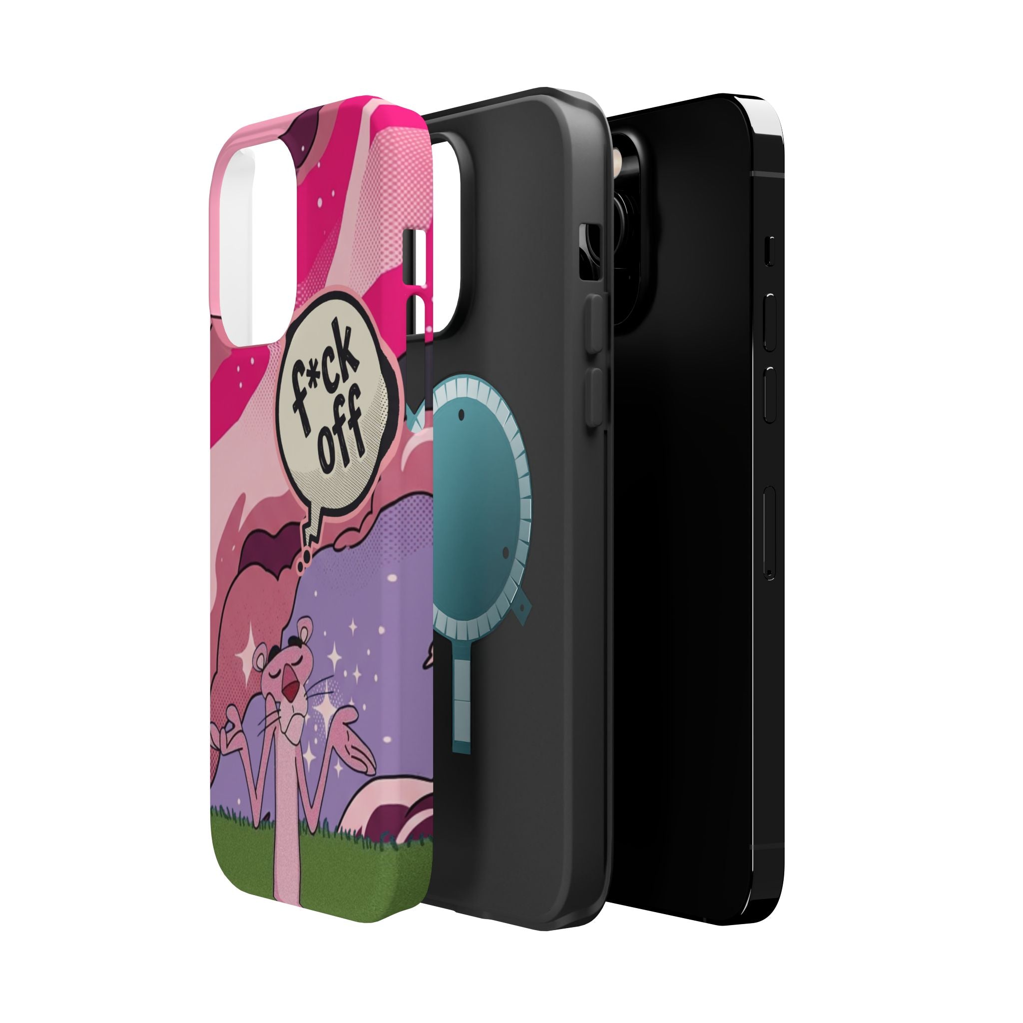 Pink Panther 'F*ck Off' Magnetic Impact Phone Case