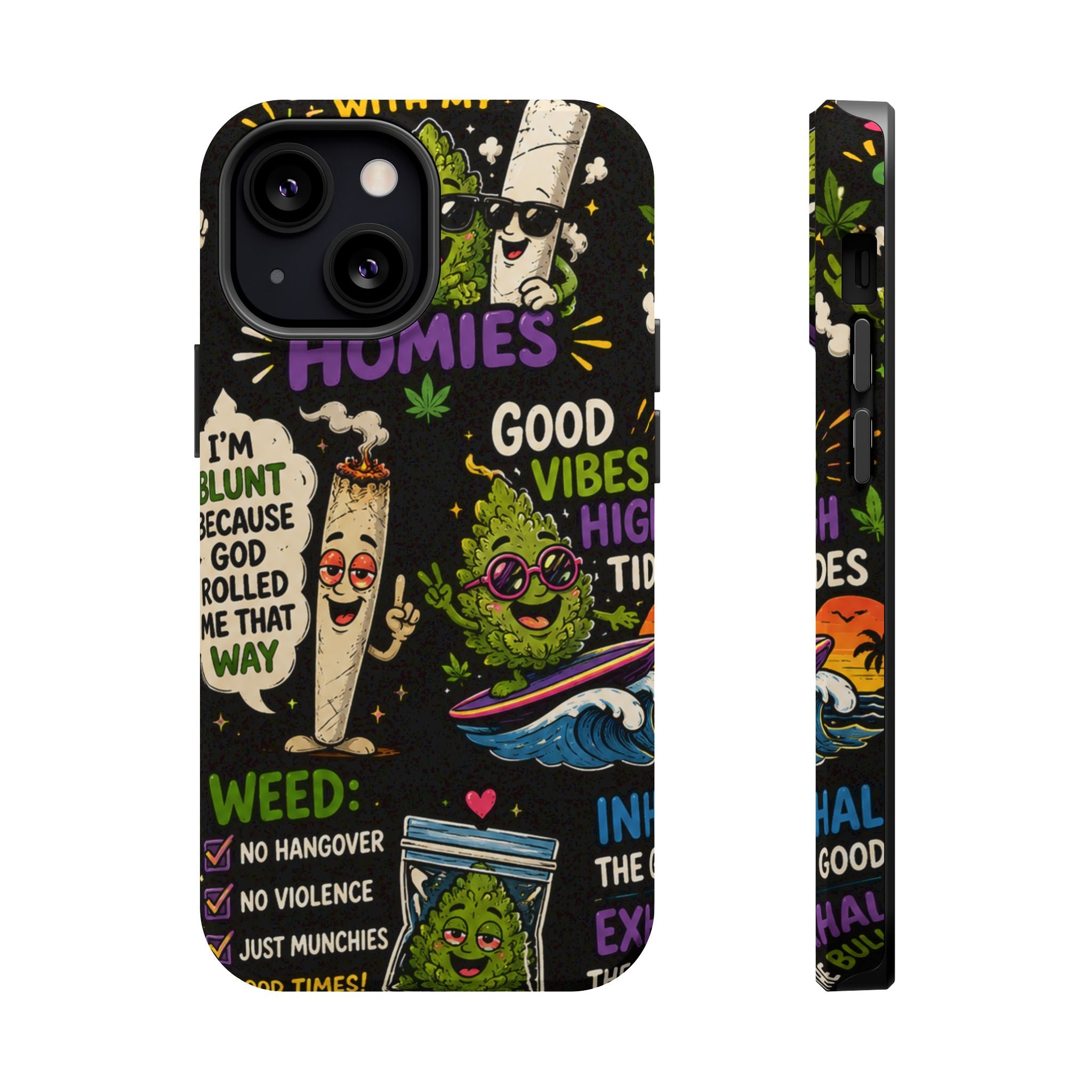 “High Vibing Homies” Magnetic Impact-Resistant Phone Case